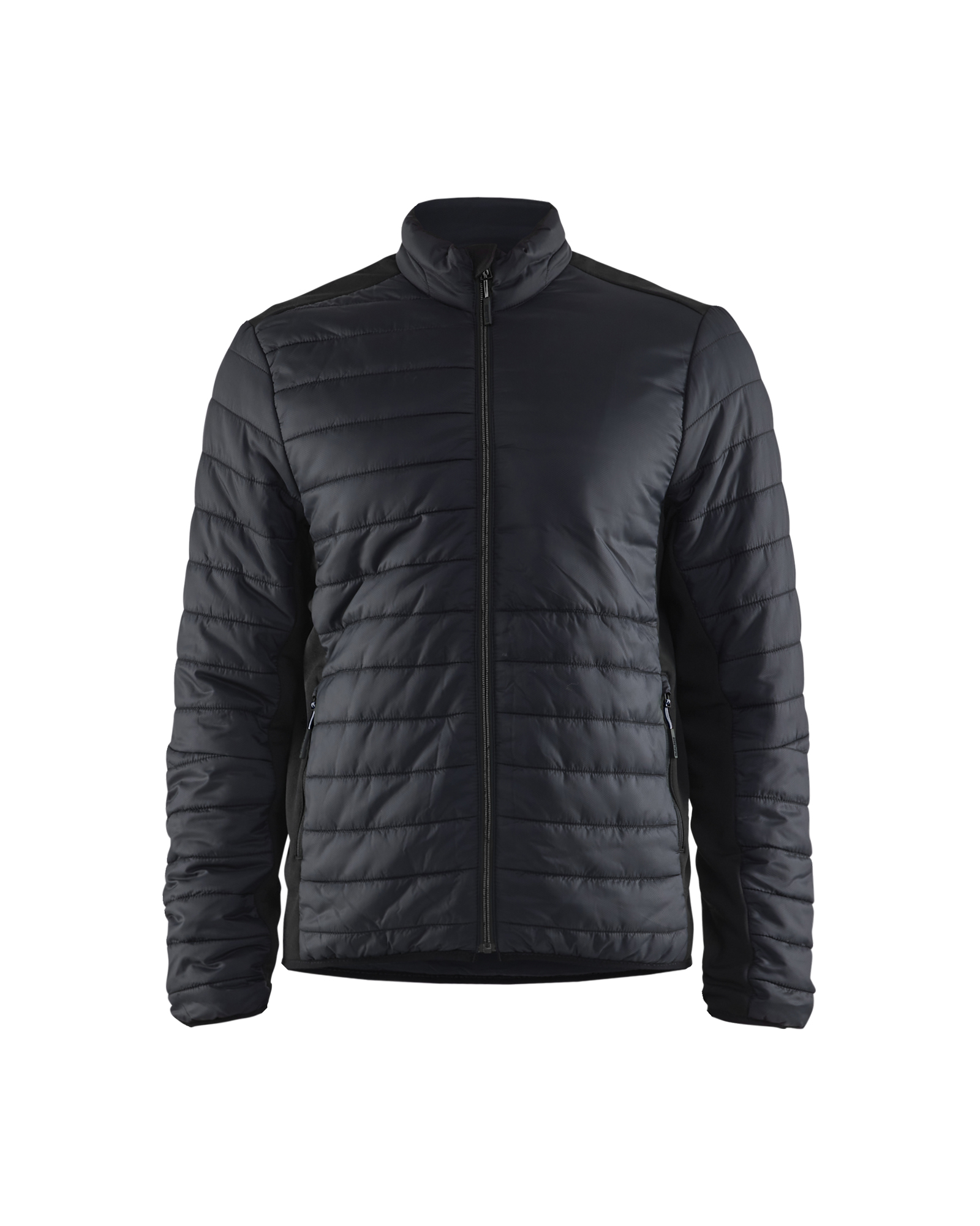 Blåkläder Warm gevoerd vest 4710 - Zwart/Donkergrijs voorkant