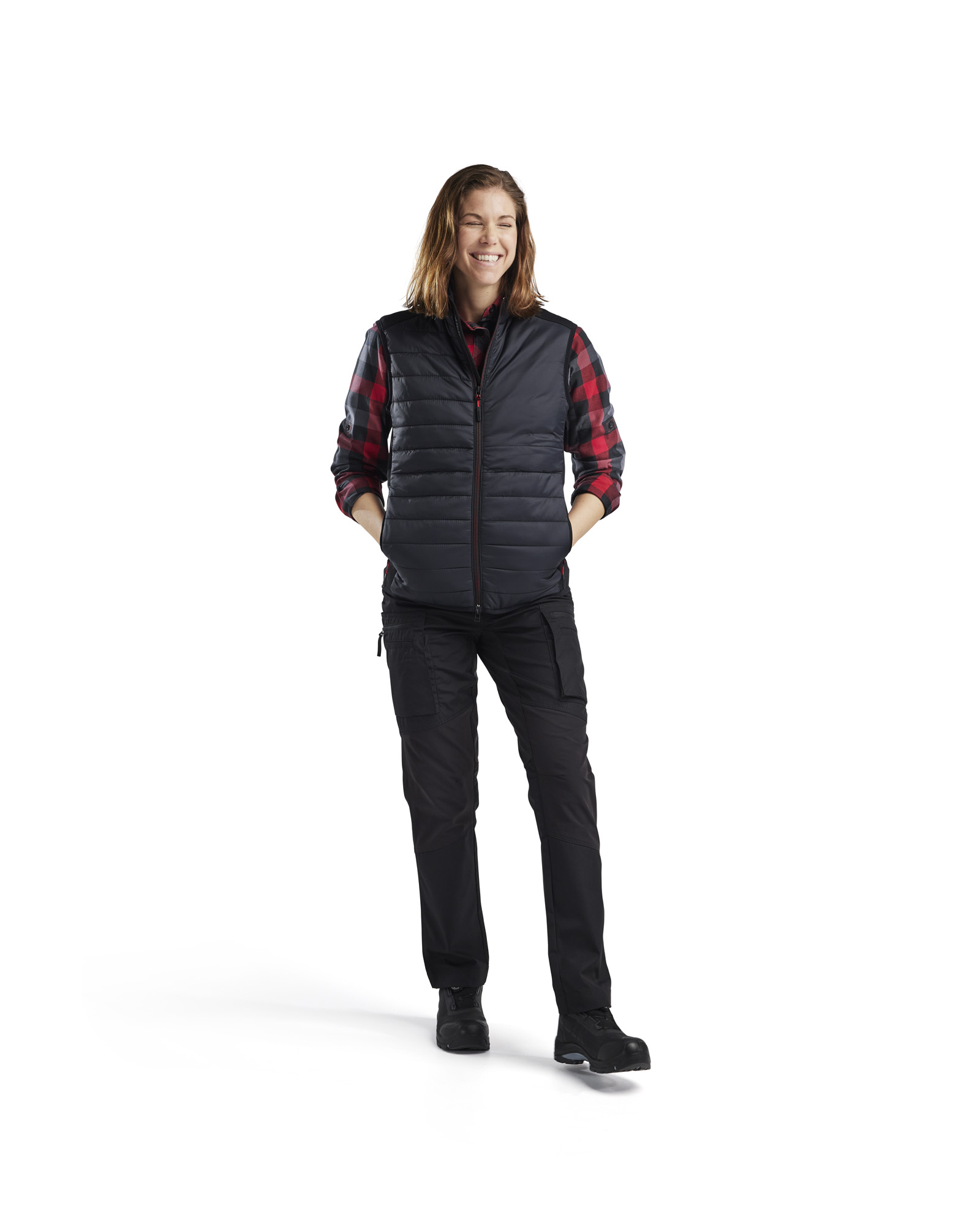 Blåkläder Dames gevoerde bodywarmer 3864 detail 1