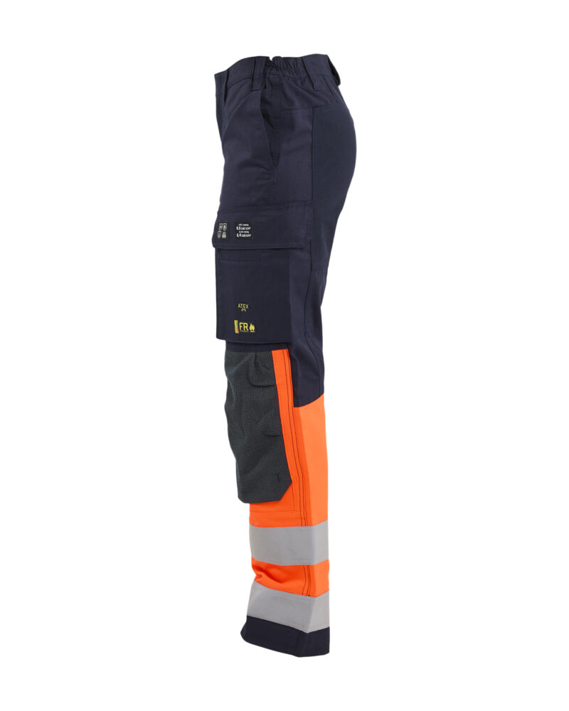 Blåkläder Dames Multinorm werkbroek stretch inherent 7187 - zijkant