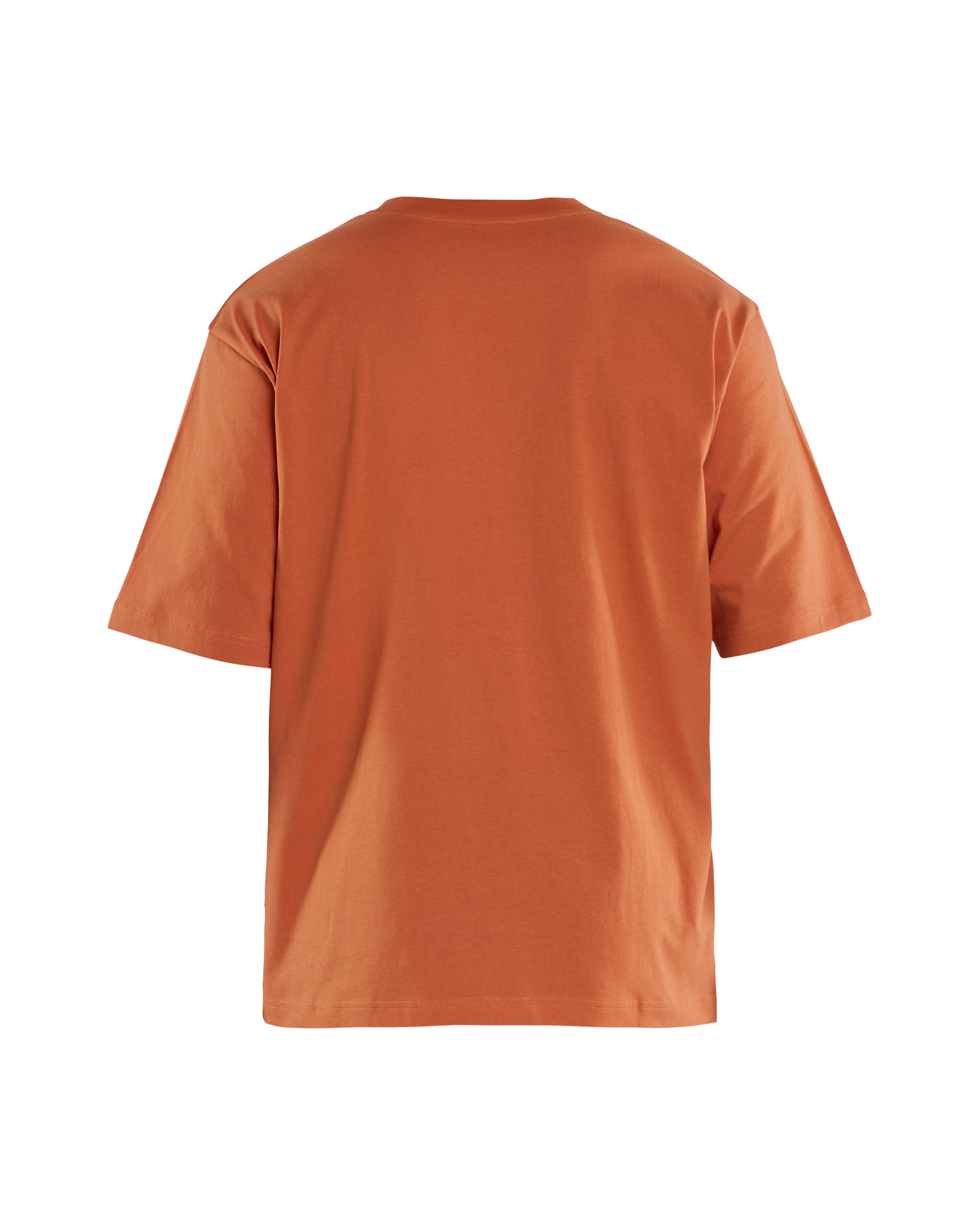 Blåkläder T-shirt losse pasvorm 3429 - Oranje/Roest achterkant