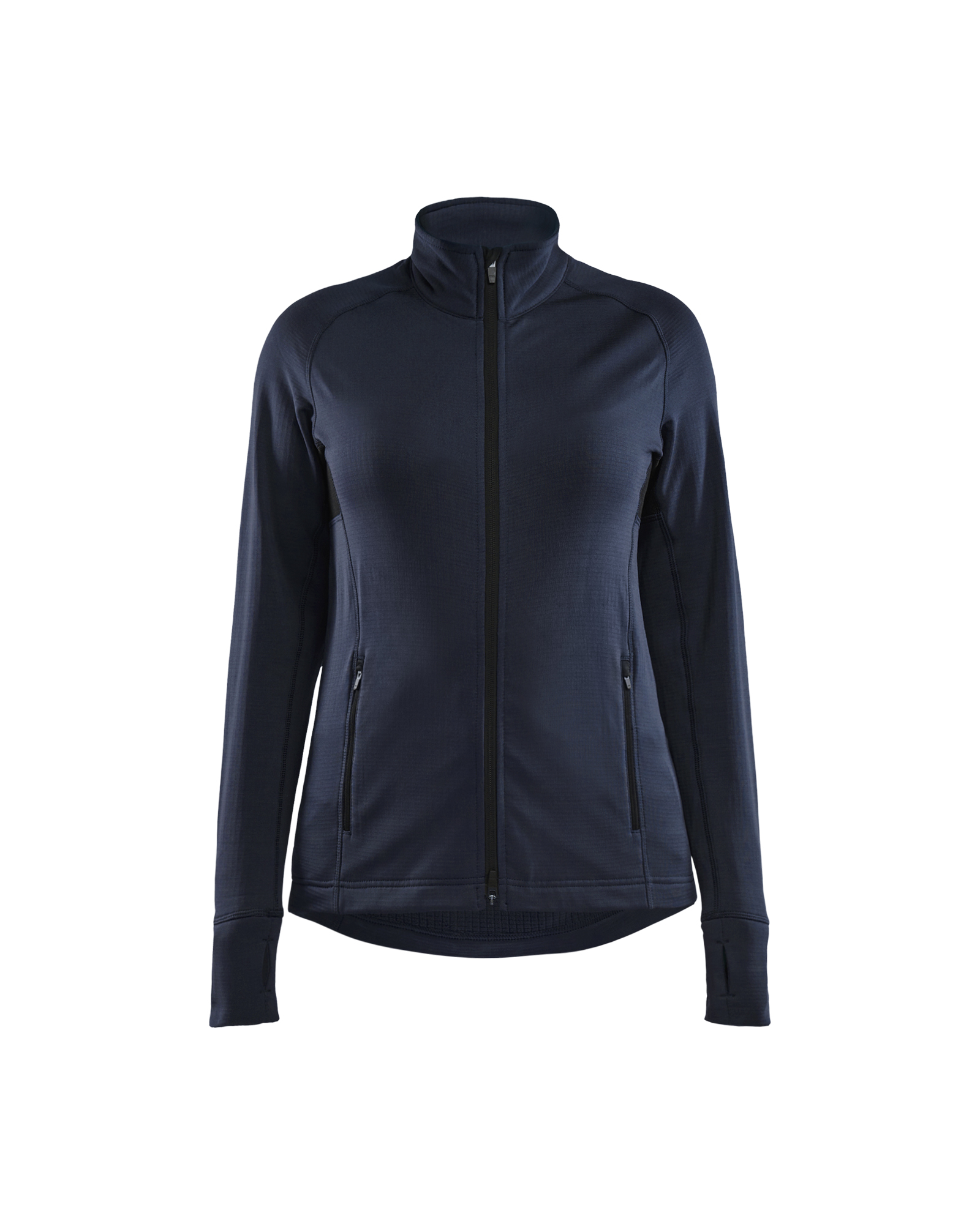 Blåkläder STRIKER Dames fleecejack 4745 - Donker Marineblauw voorkant