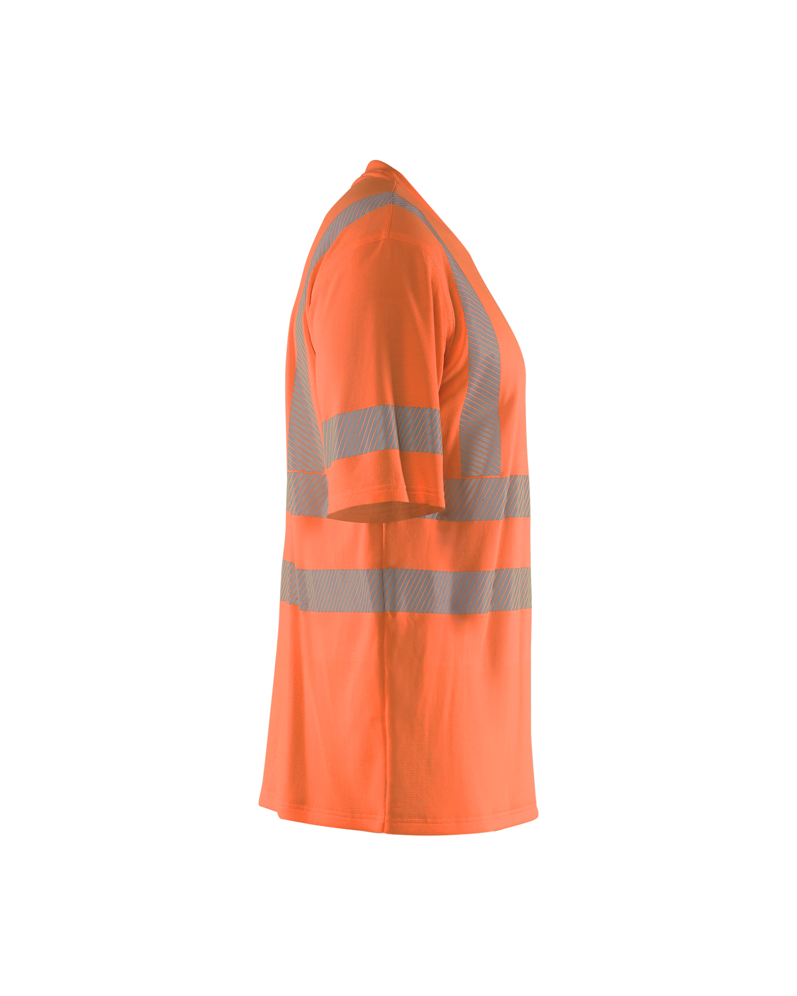 Blåkläder T-shirt High vis 3522 - High Vis Oranje zijkant