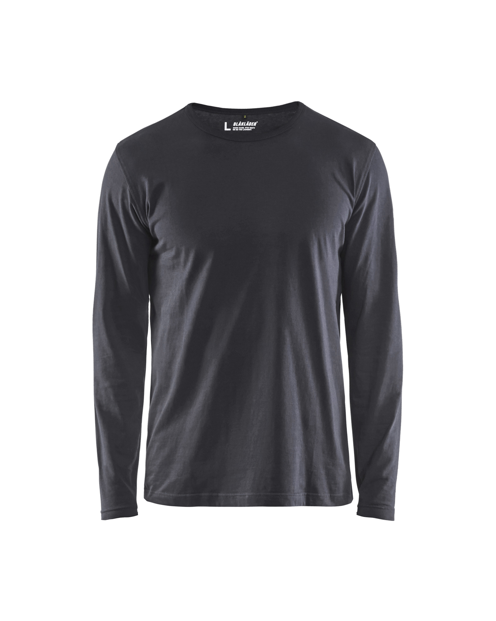 Blåkläder T-shirt lange mouwen 3500 - Medium grijs voorkant