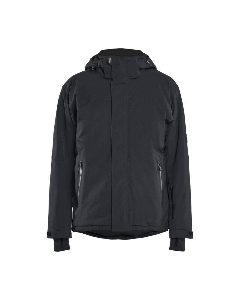 Blåkläder STRIKER Winterjas Stretch 4991 - Zwart voorkant