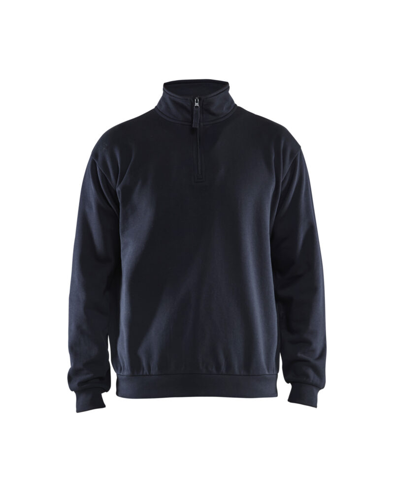 Blåkläder Sweatshirt met halve rits 3587