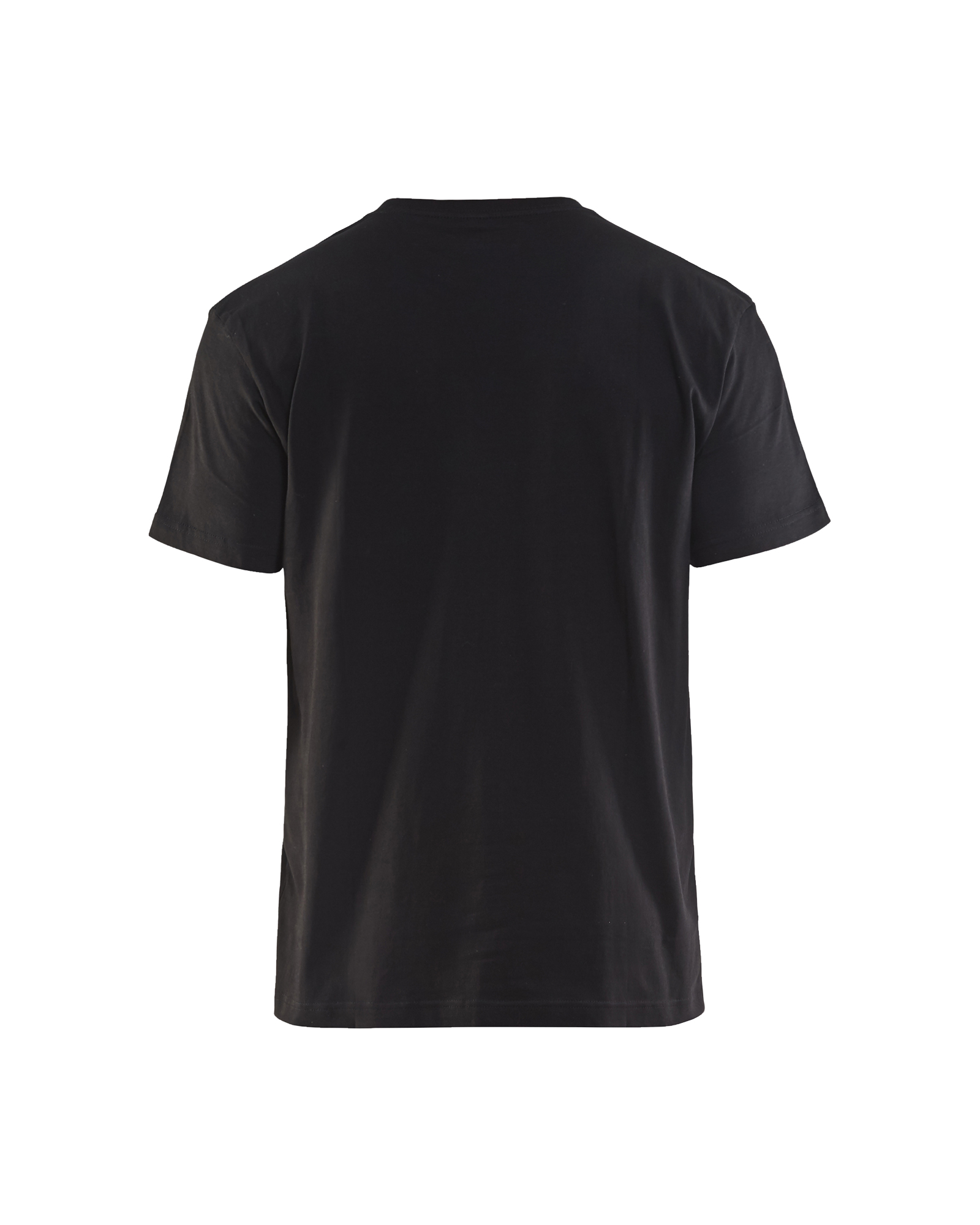 Blåkläder T-shirt 3379 - Zwart/Rood achterkant