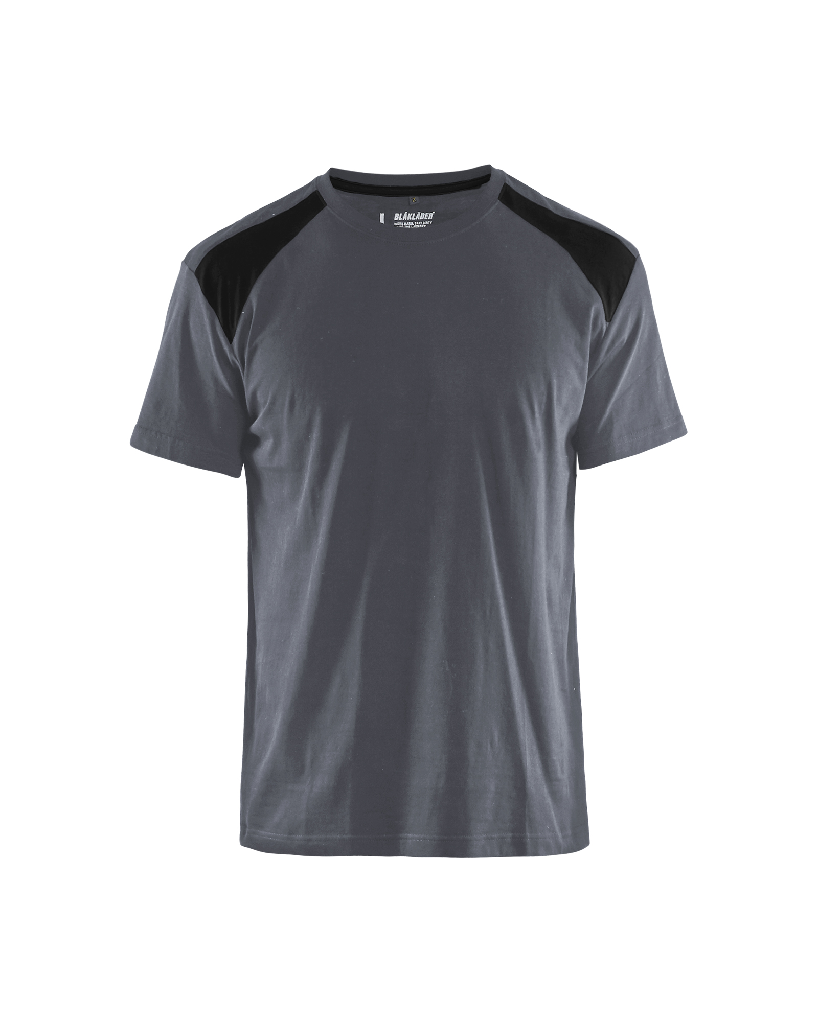 Blåkläder T-shirt 3379 - Grijs/zwart voorkant