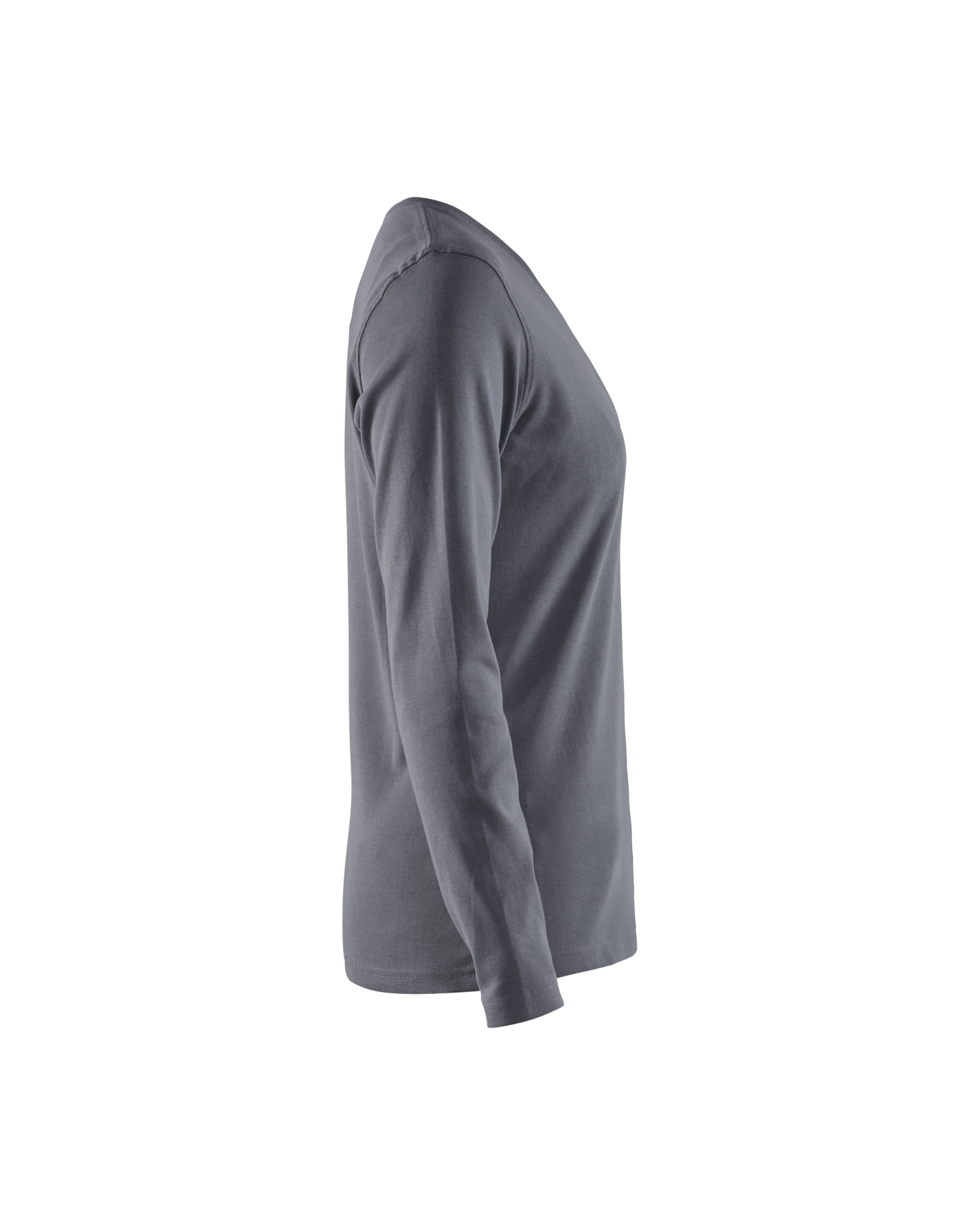 Blåkläder Dames T-shirt lange mouwen 3301 - Grijs zijkant