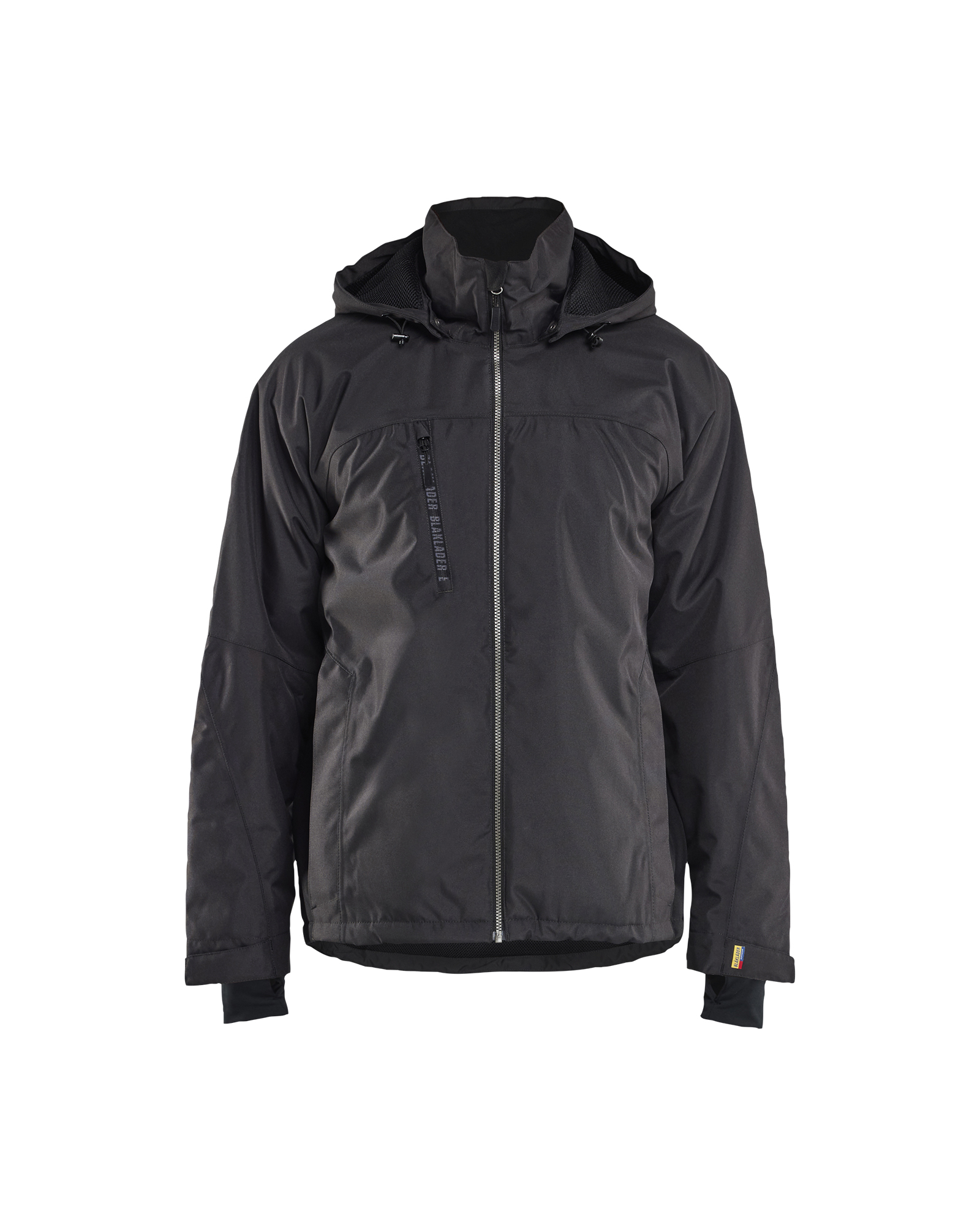 Blåkläder Lichtgewicht winterjas 4890 - Donkergrijs/Zwart voorkant