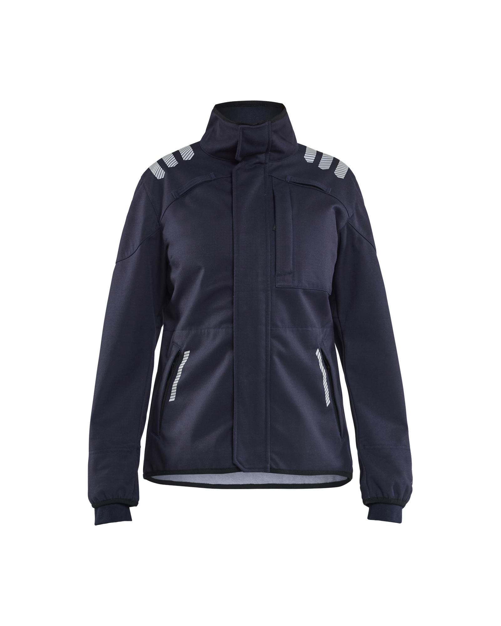 Blåkläder APC 2 Dames Multinorm softshell jack 4442 - Marineblauw voorkant
