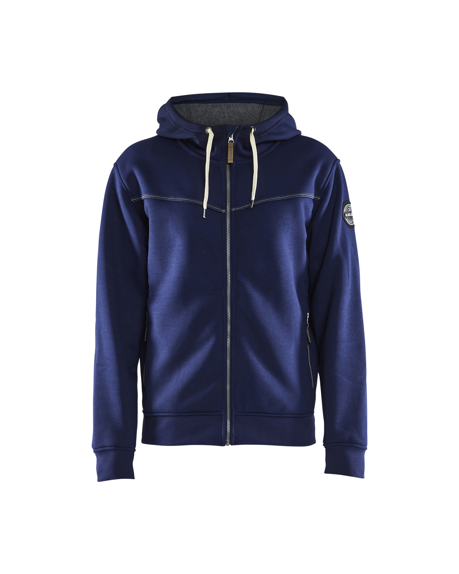 Blåkläder Hooded sweatshirt met rits gevoerd 4933