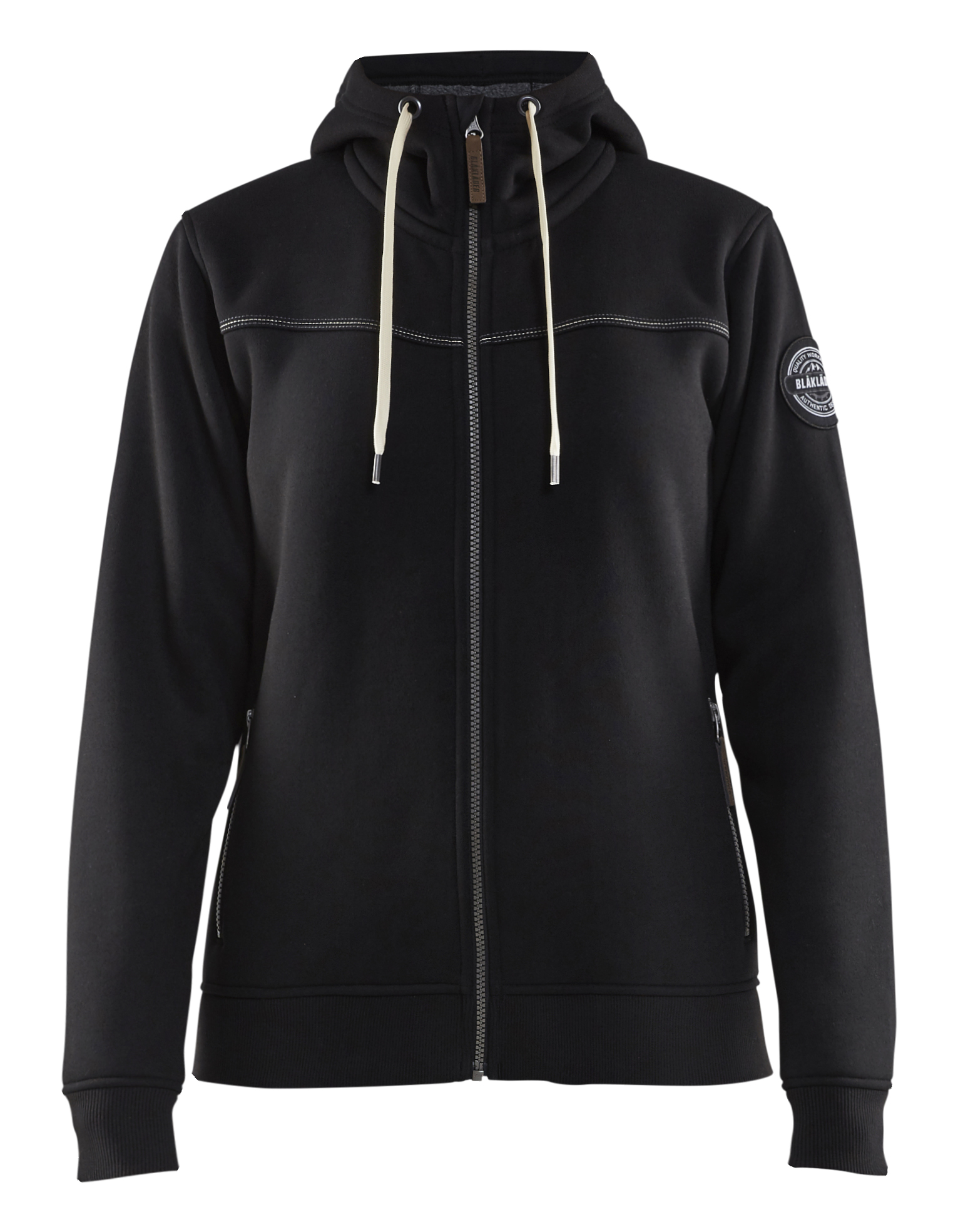 Blåkläder Dames Hooded sweatshirt met rits gevoerd 4974 - Afbeelding 2