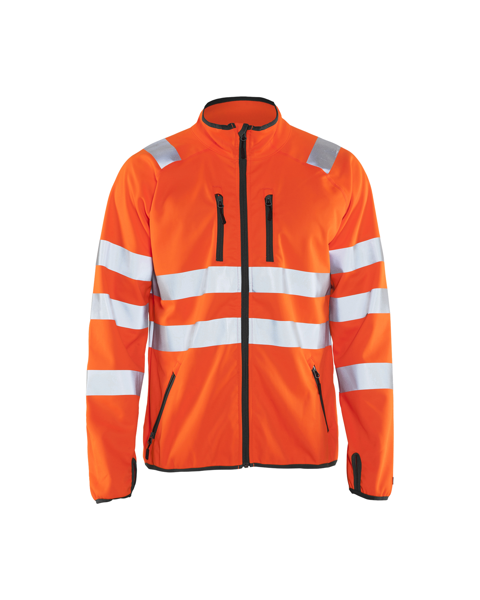 Blåkläder Softshell jack High Vis 4906 - High Vis Oranje voorkant