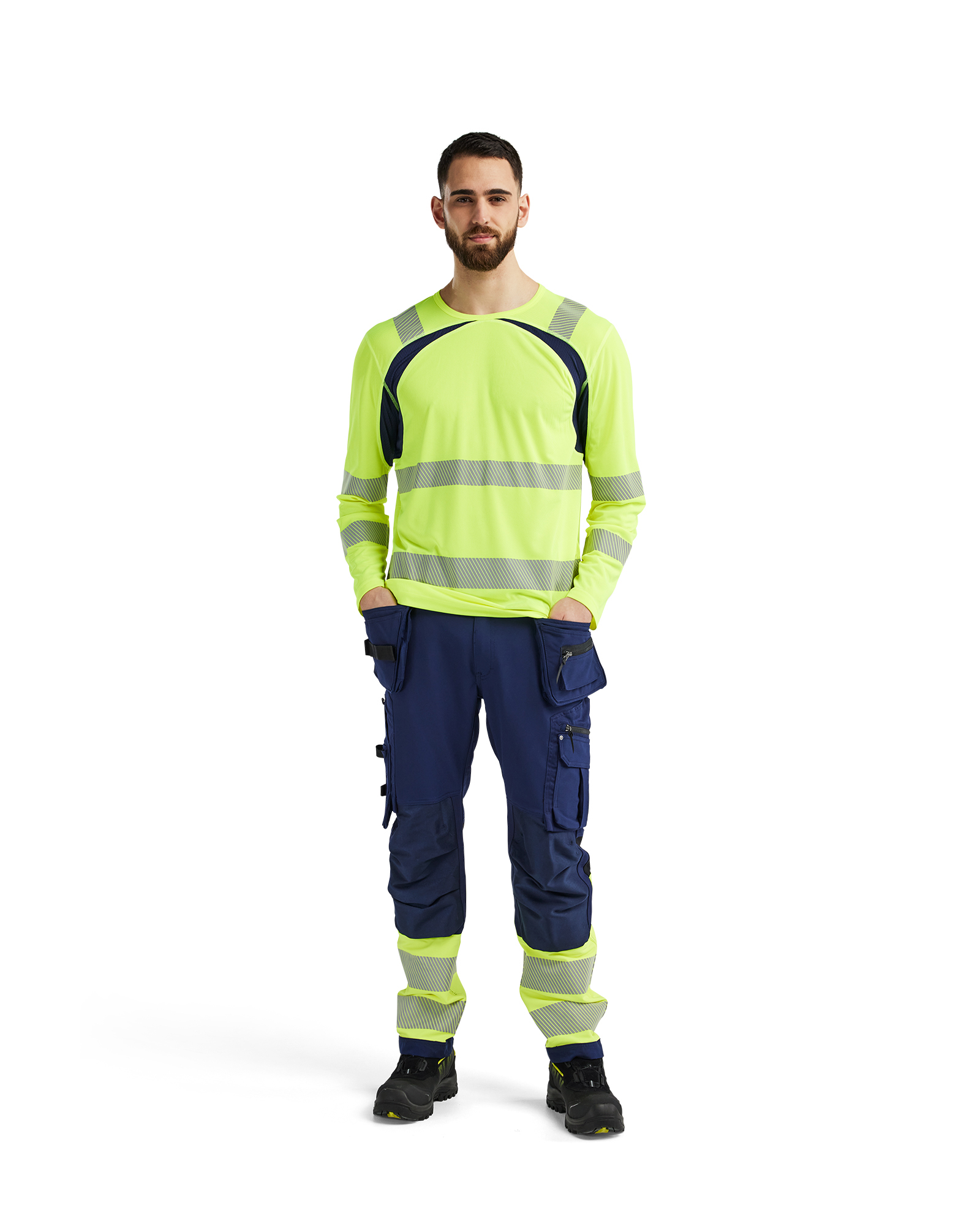 Blåkläder UV-T-shirt lange mouwen High Vis 3599 detail 1