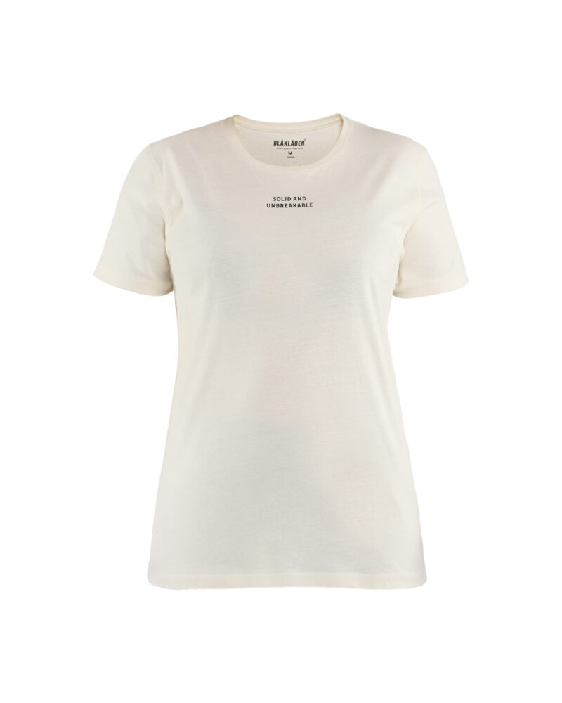 Blåkläder Dames T-shirt Eagle 9423 - Ecru voorkant