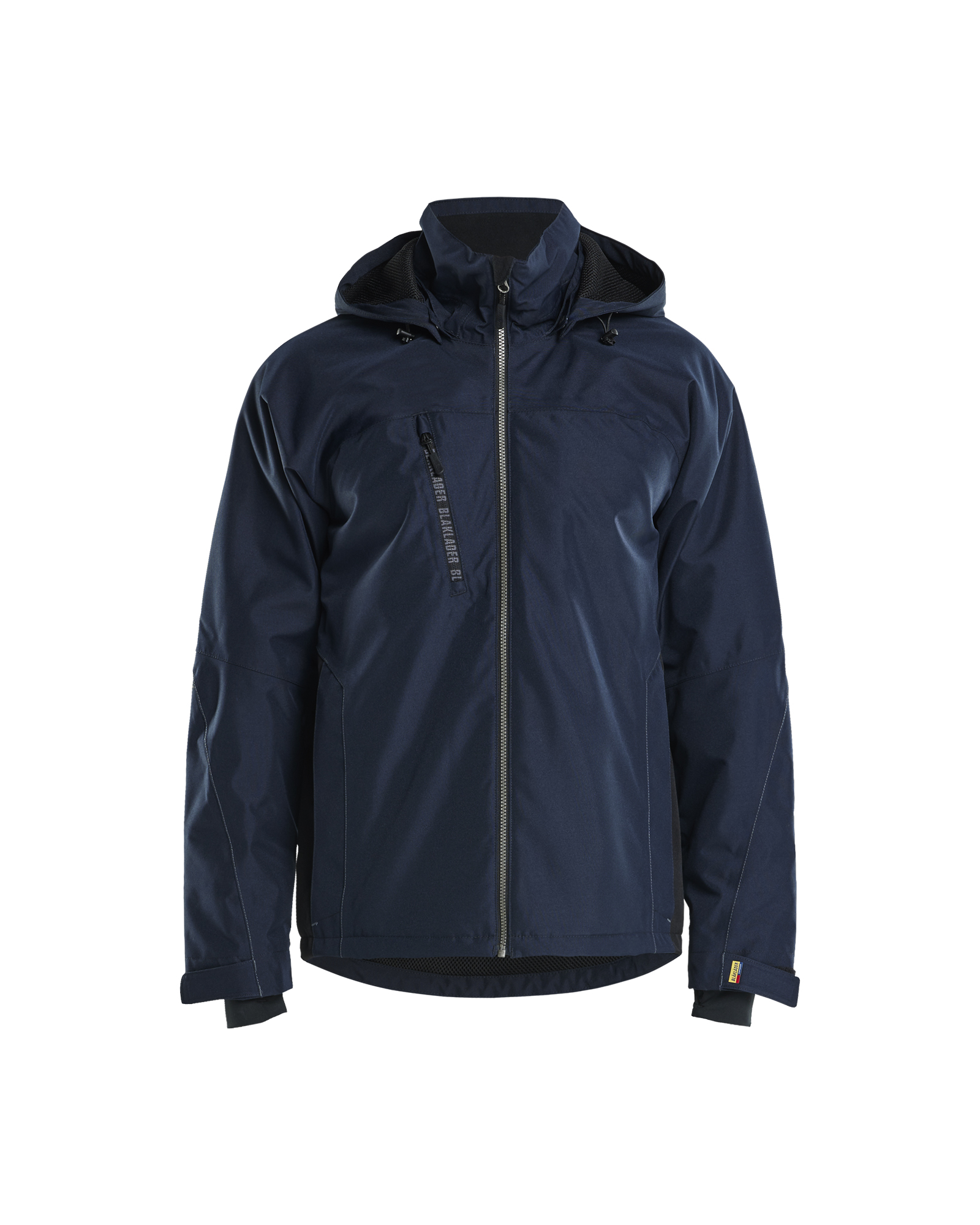 Blåkläder Lichtgewicht winterjas 4890 - Donker marineblauw / Zwart voorkant