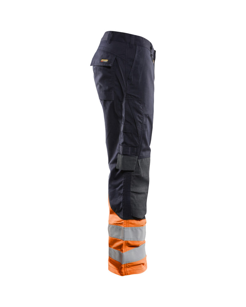 Blåkläder Multinorm werkbroek inherent 14881513 - zijkant