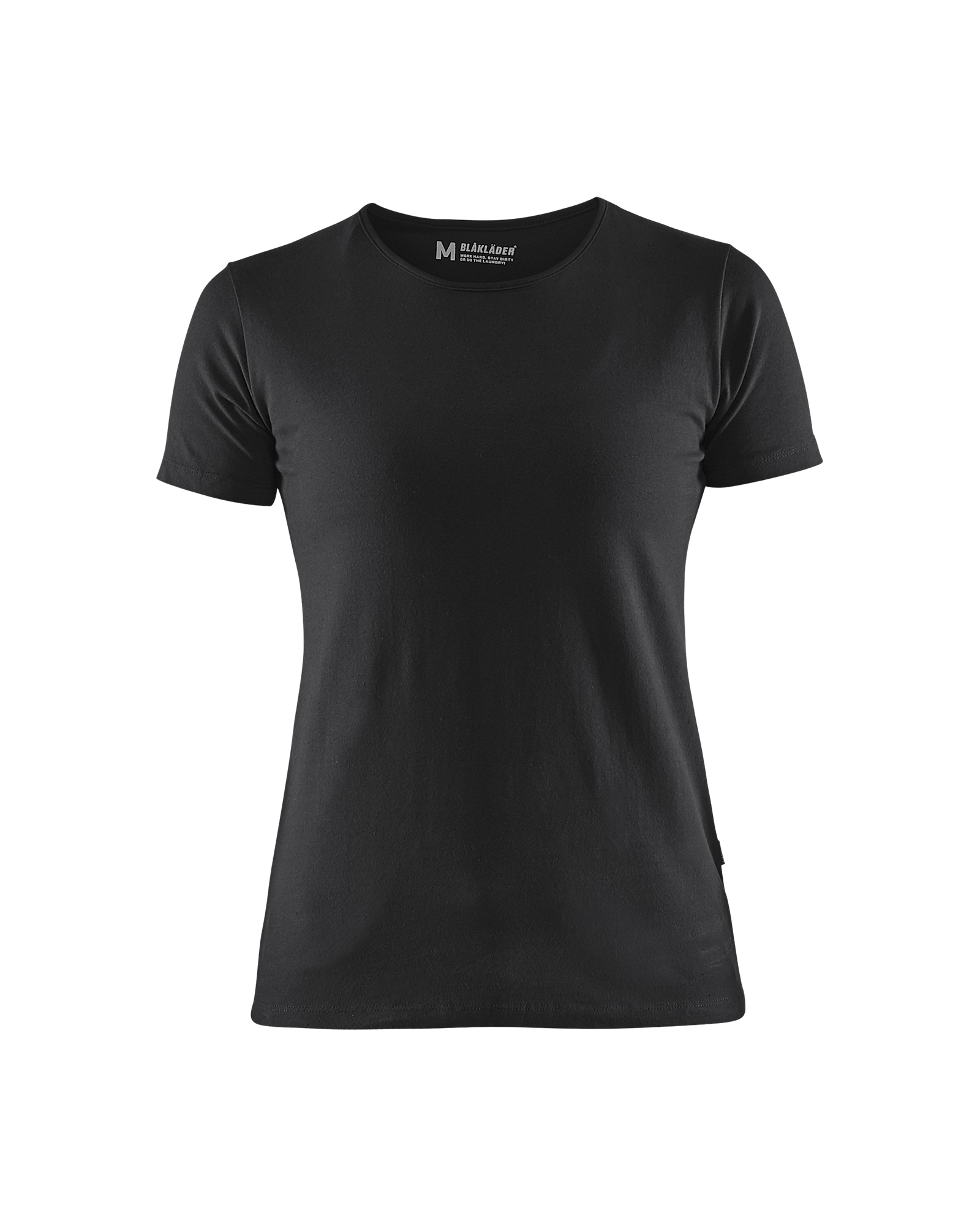 Blåkläder Dames T-shirt slim fit 3304 - Zwart voorkant