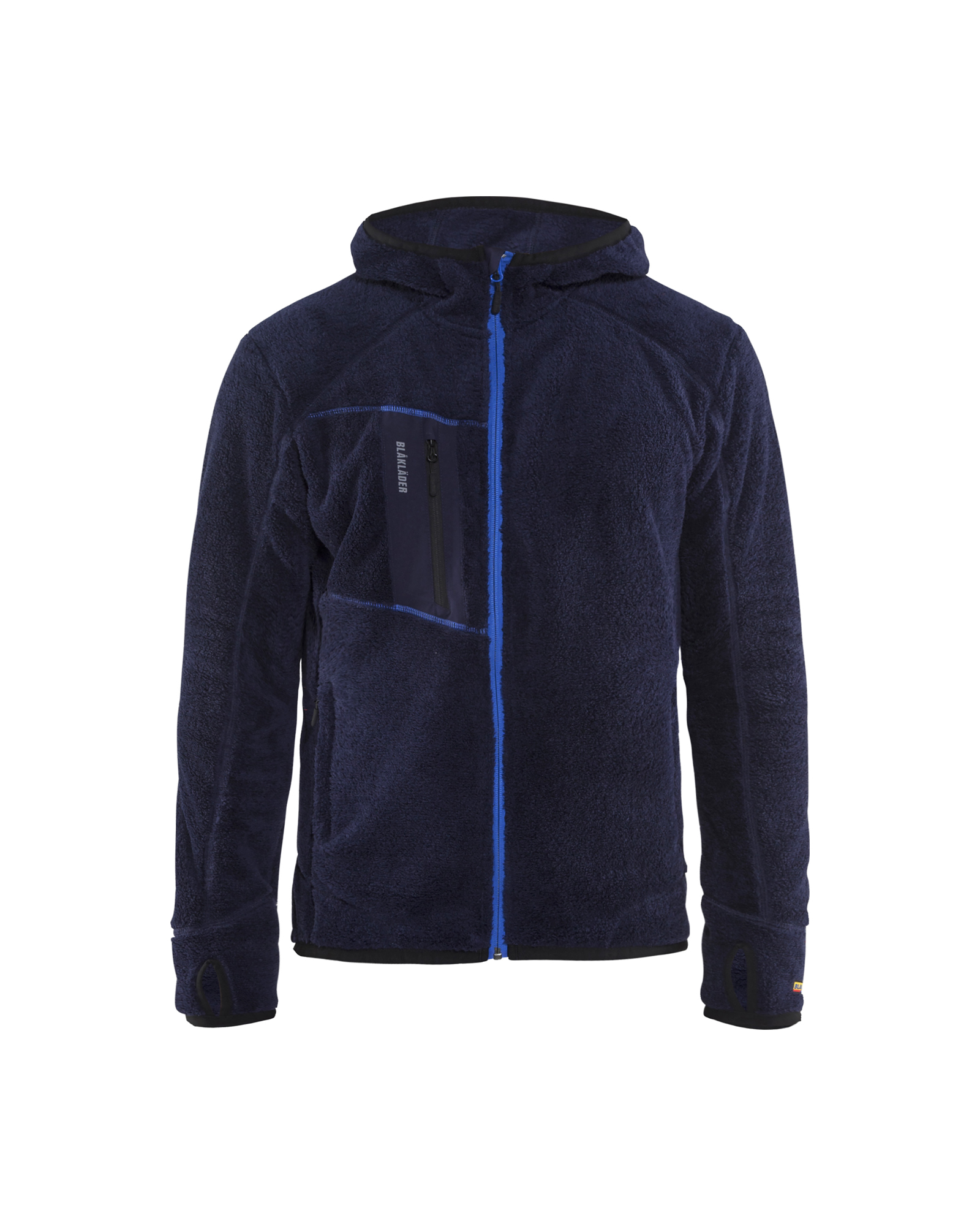 Blåkläder Pilé vest 4863 - Marineblauw / Korenblauw voorkant