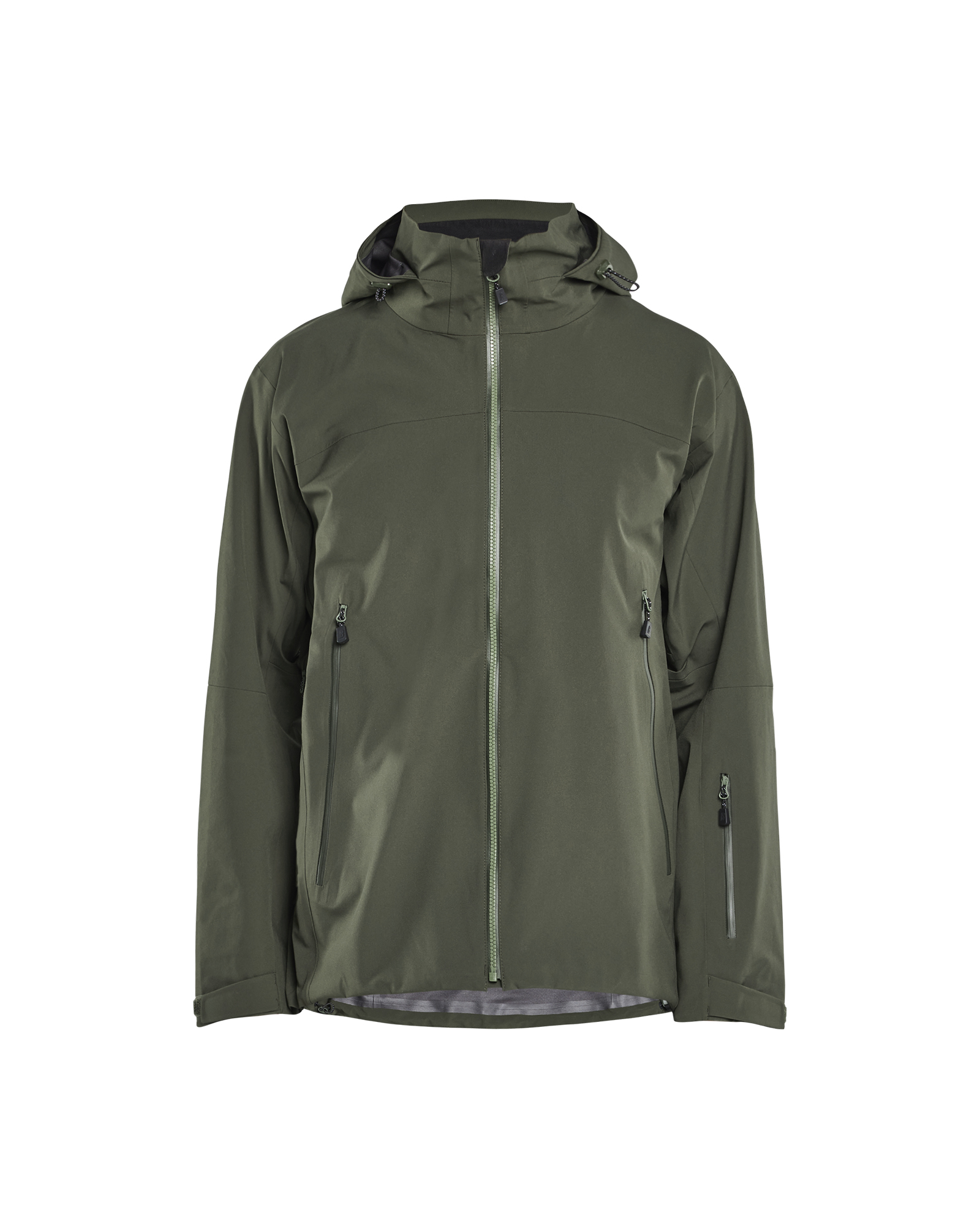 Blåkläder STRIKER Shell Jack Stretch 4980 - Donker herfstgroen voorkant