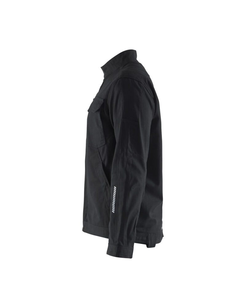 Blåkläder Industrie jack stretch 4466 - Zwart zijkant