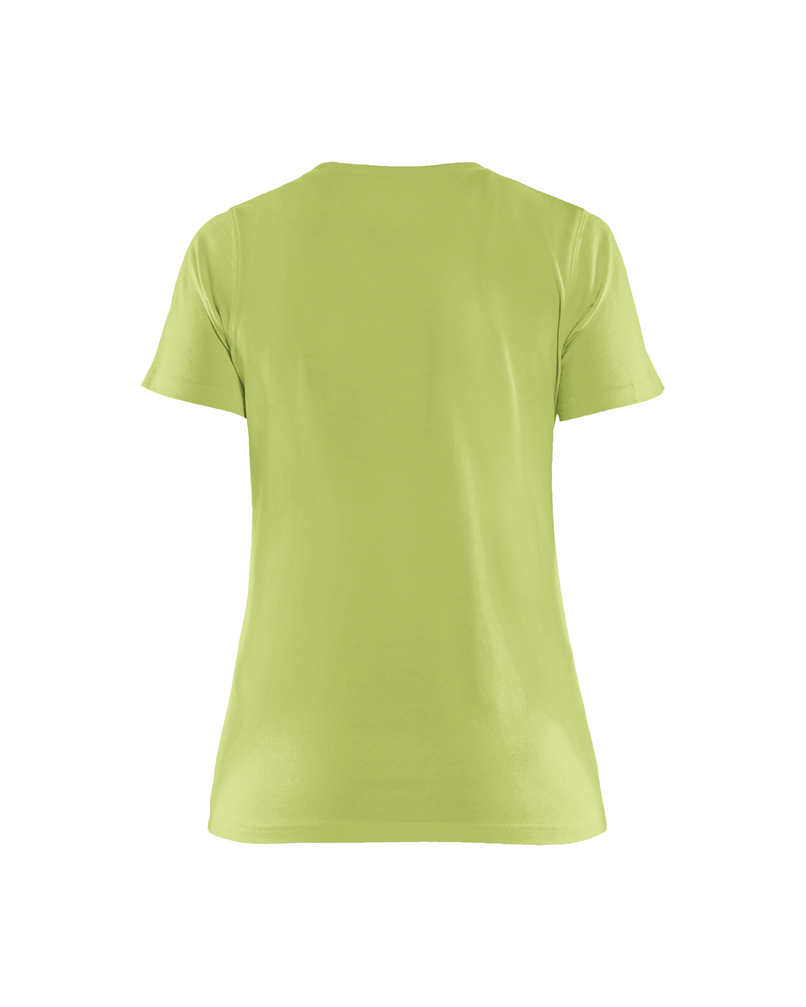 Blåkläder Dames T-shirt 3334 - Limoengroen achterkant