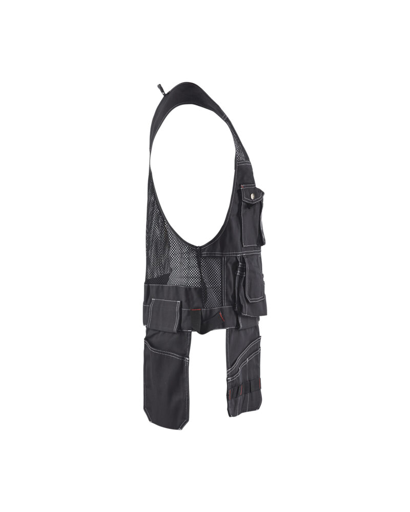 Blåkläder Werkvest 3100 - Zwart zijkant