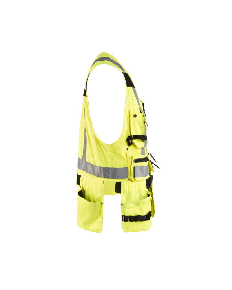 Blåkläder Werkvest High Vis 3032 - High Vis Geel zijkant
