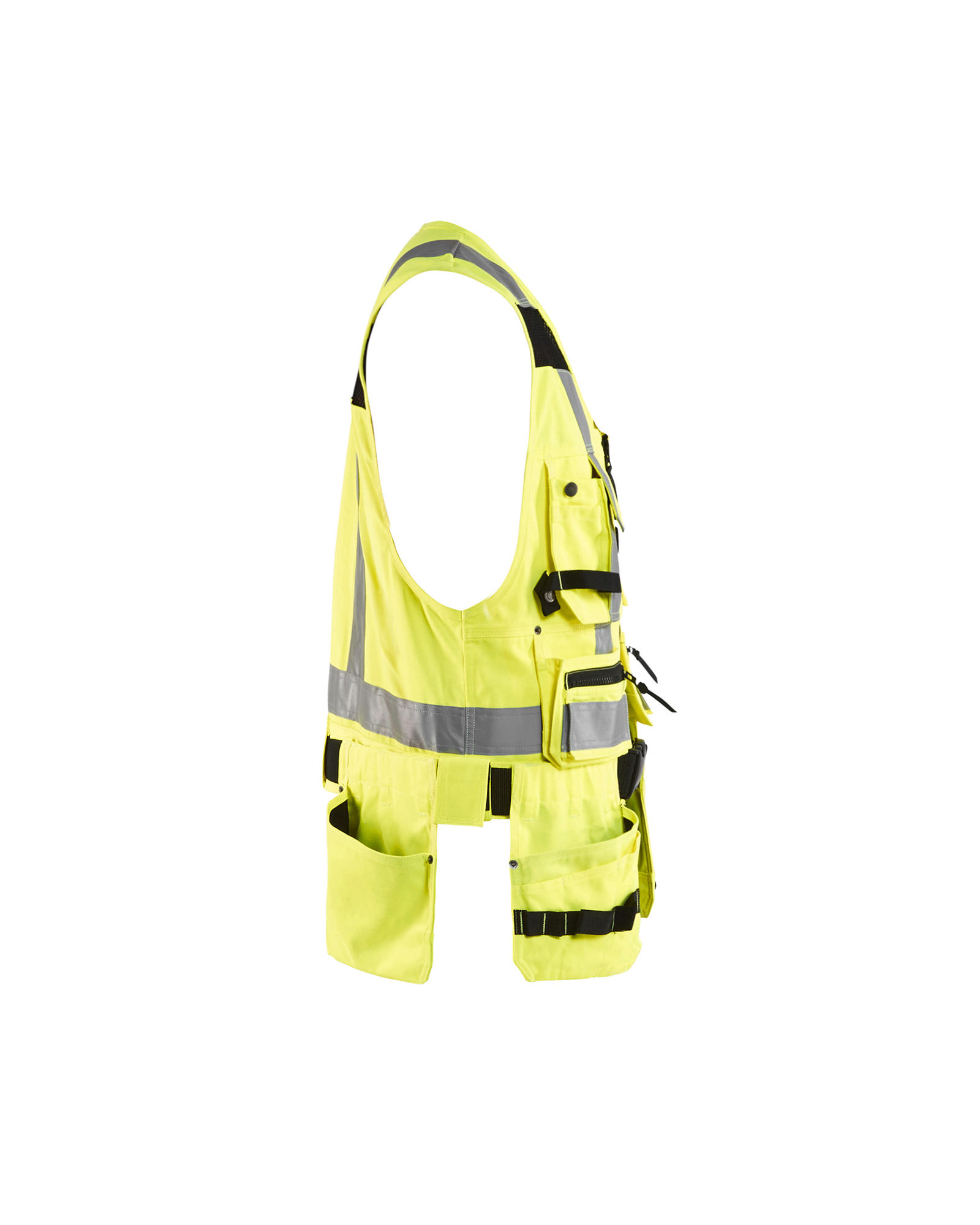 Blåkläder Werkvest High Vis 3032 - High Vis Geel zijkant