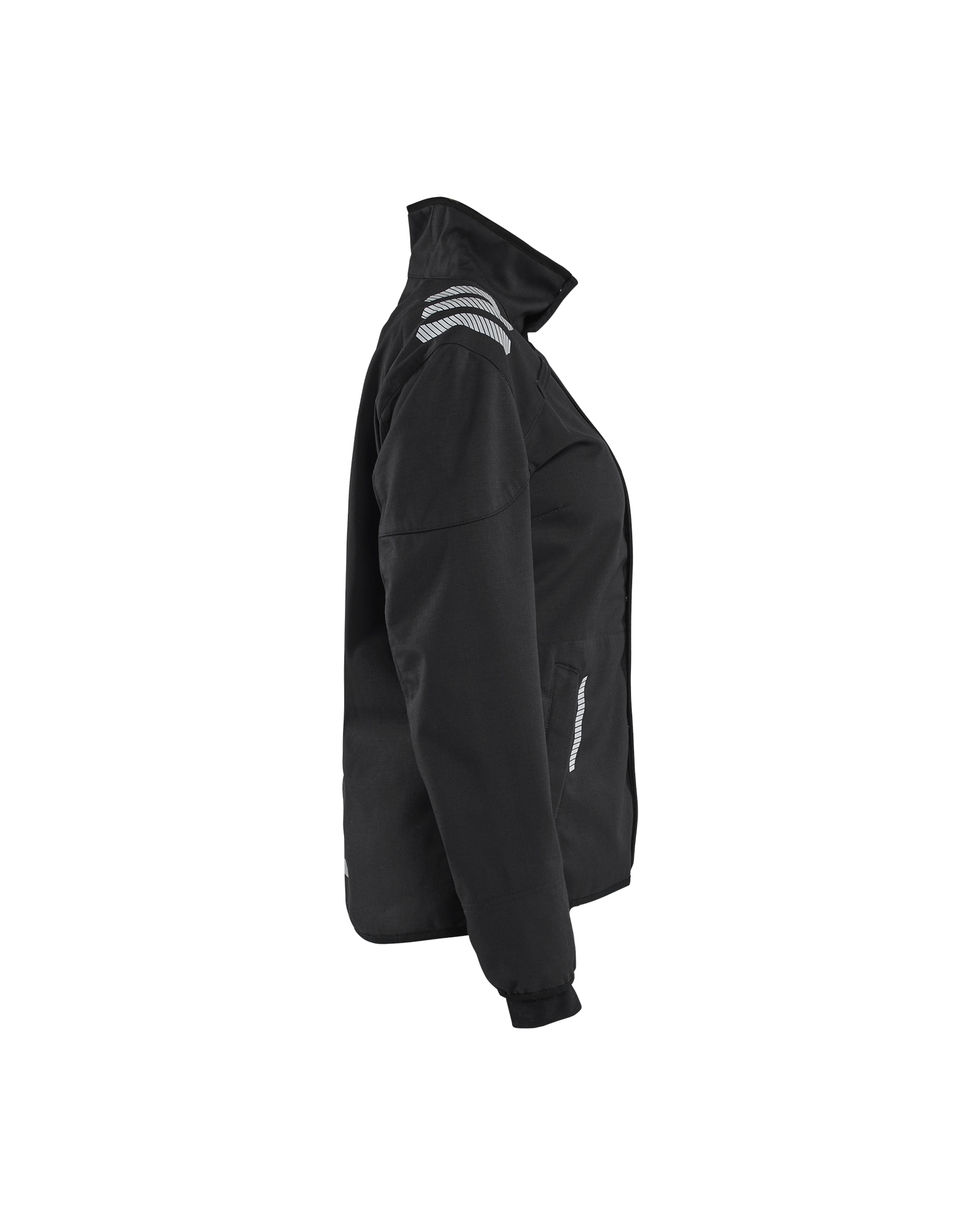 Blåkläder APC 2 Dames Multinorm softshell jack 4442 - Zwart zijkant