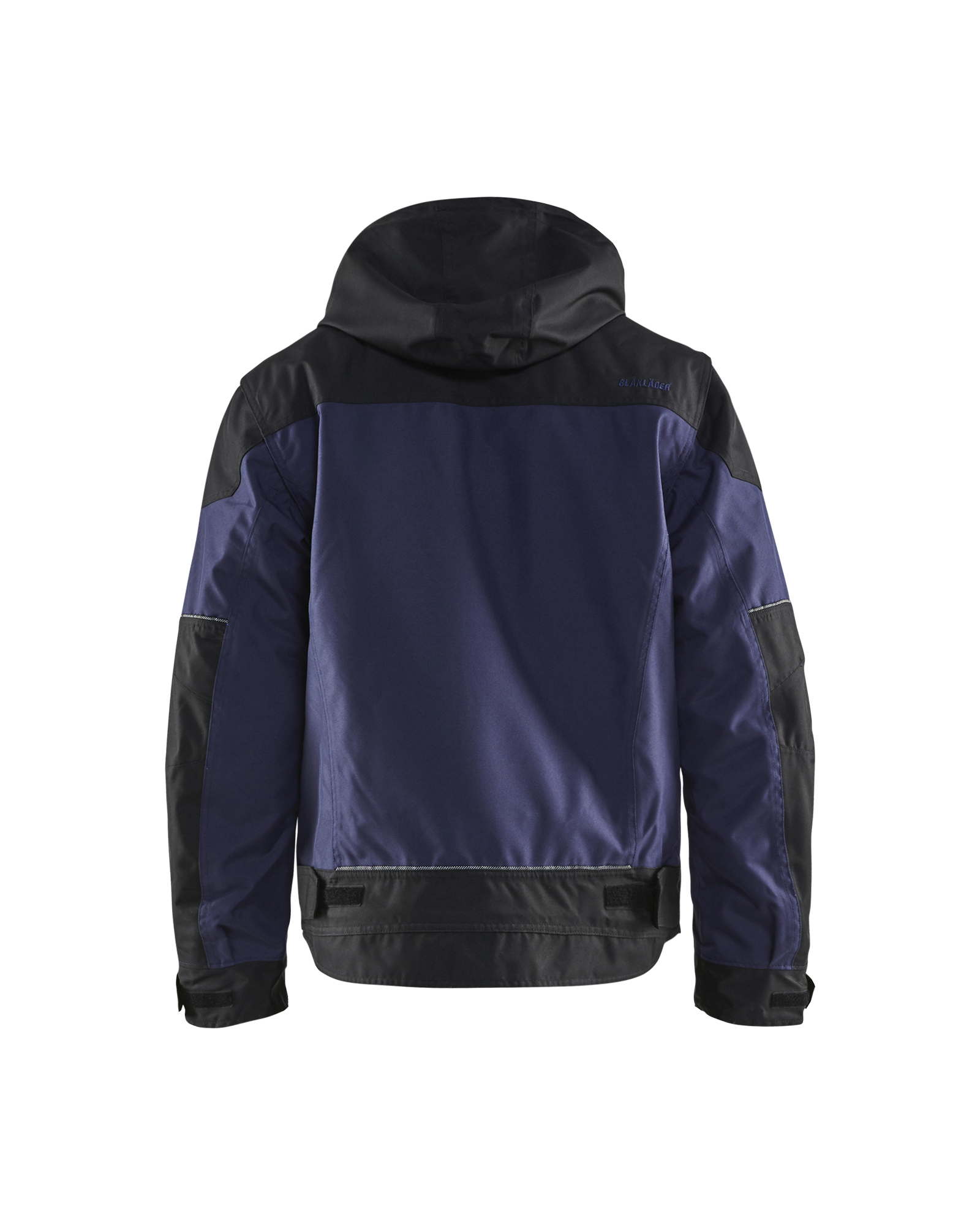 Blåkläder Winterjas 4886 - Marineblauw/Zwart achterkant