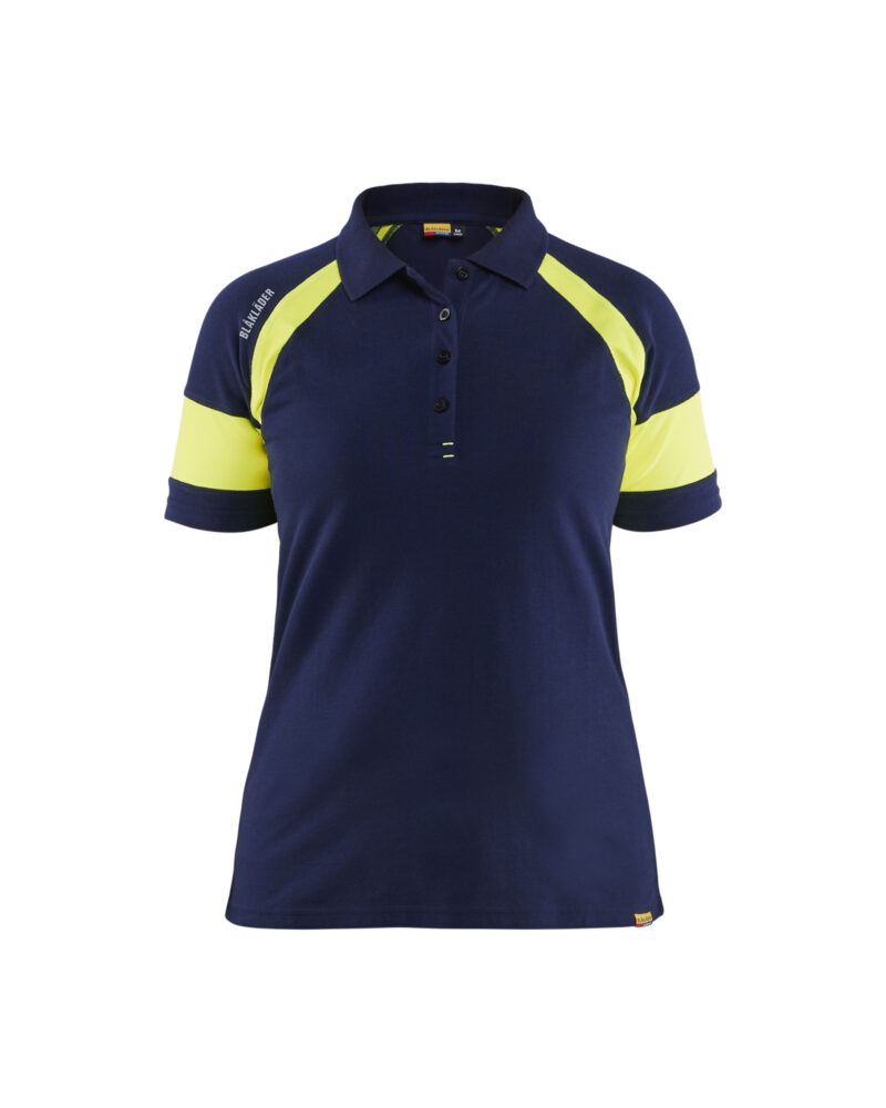 Blåkläder Dames Poloshirt visible 3529