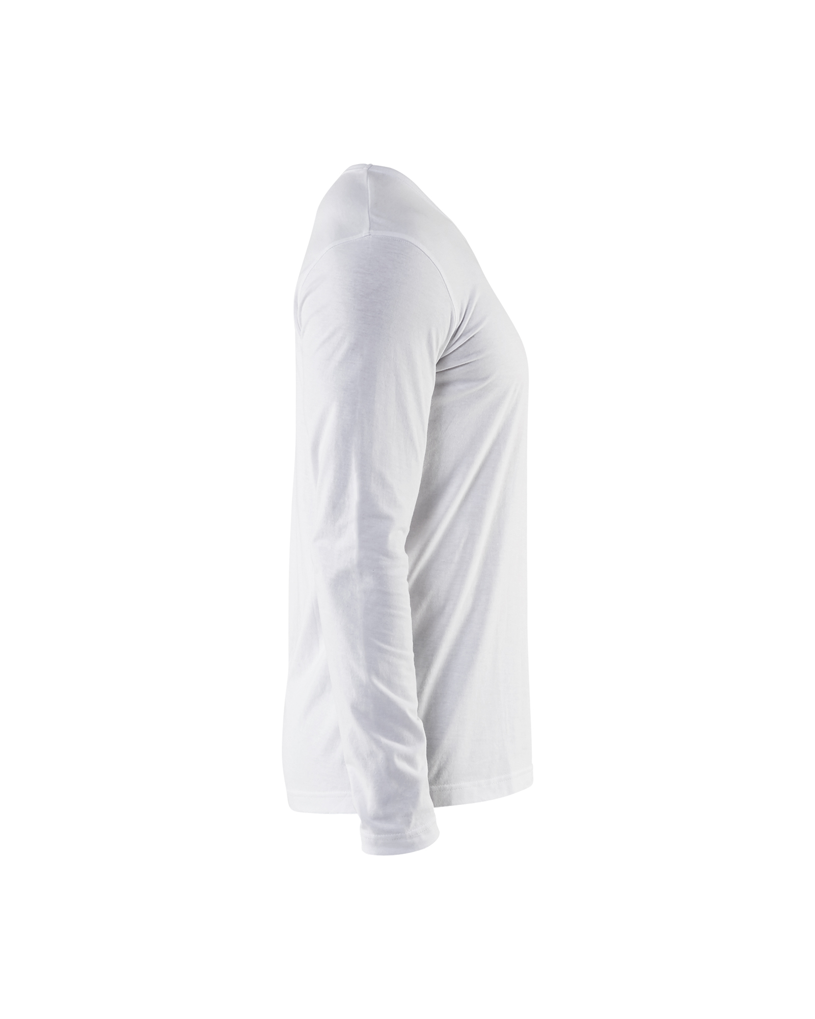 Blåkläder T-shirt lange mouwen 3500 - Wit zijkant
