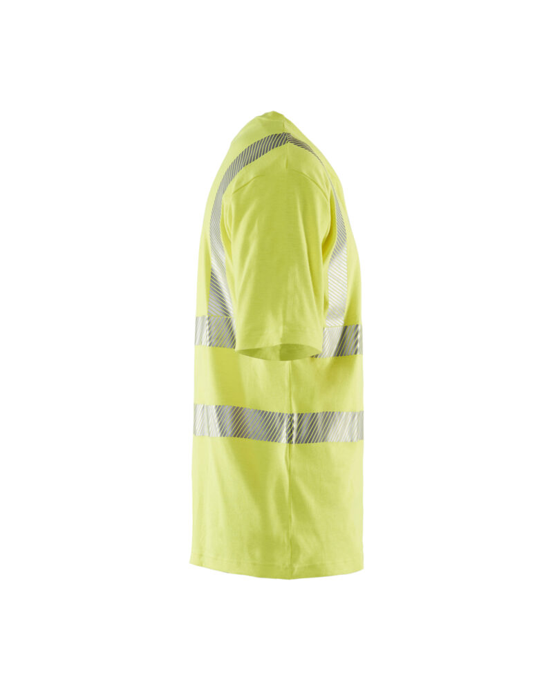 Blåkläder Multinorm T-shirt Inherent 3480 - High Vis Geel zijkant