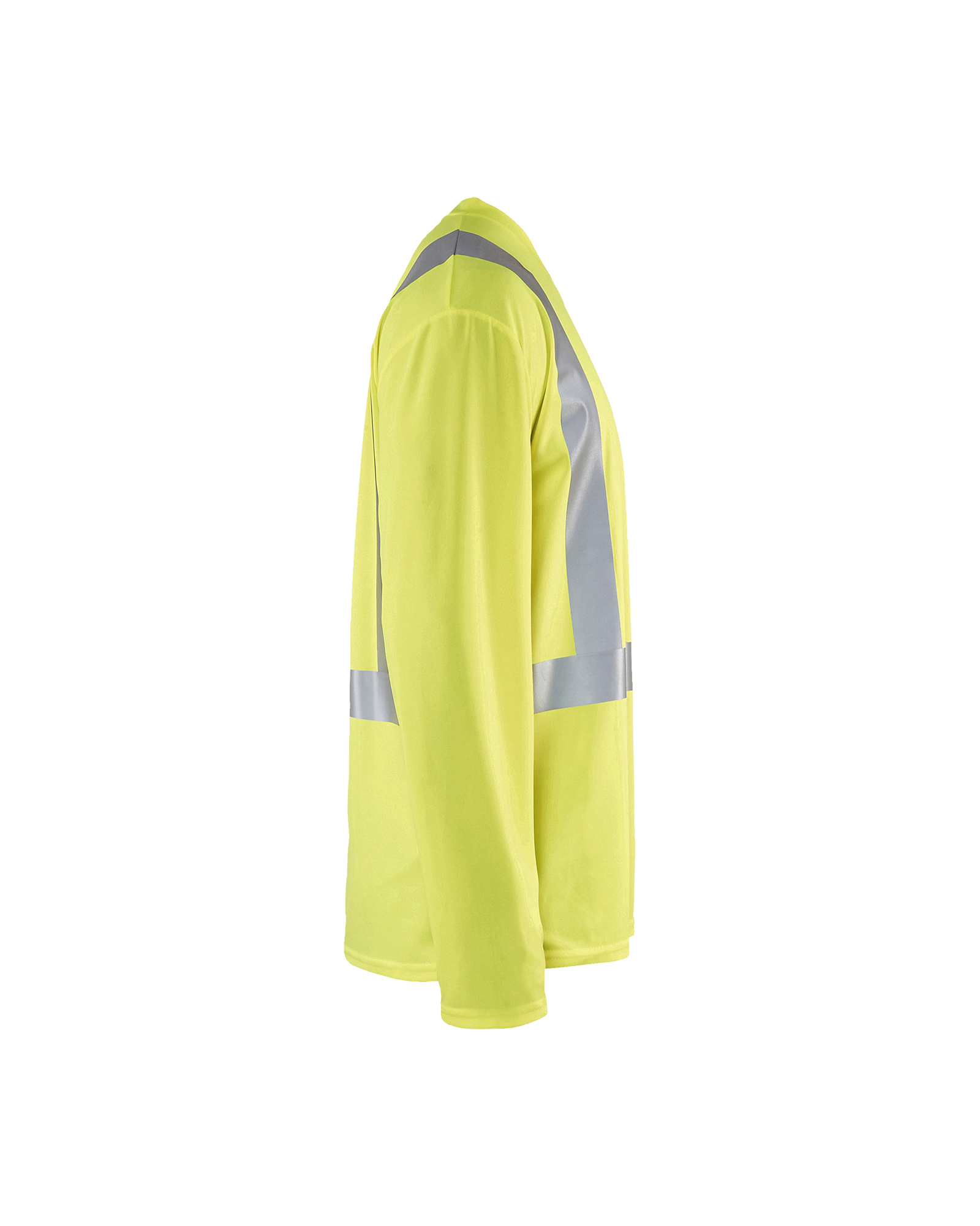 Blåkläder UV-T-shirt lange mouwen High Vis 3383 - High Vis Geel zijkant