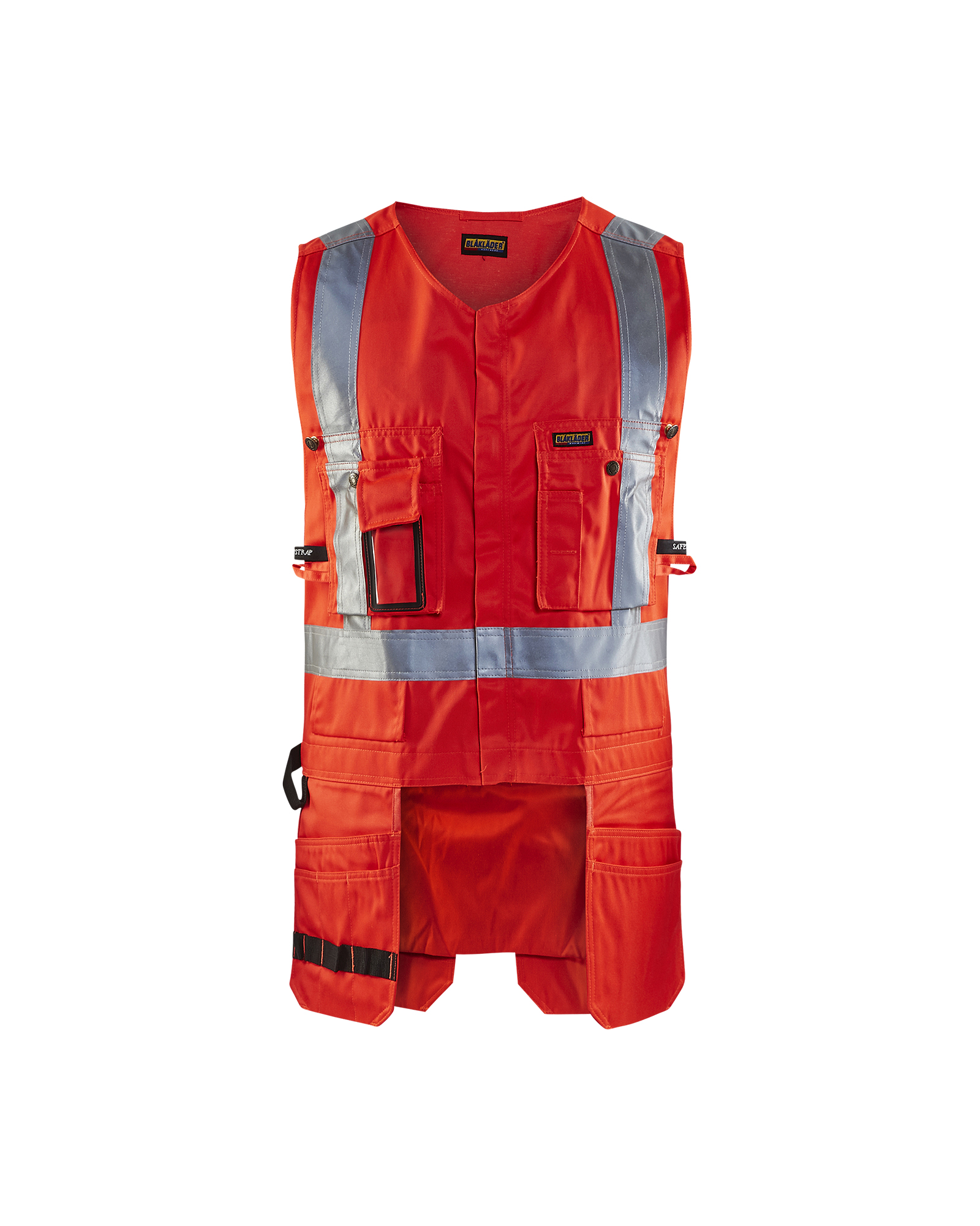 Blåkläder Werkvest High vis 3027 - High Vis Rood voorkant