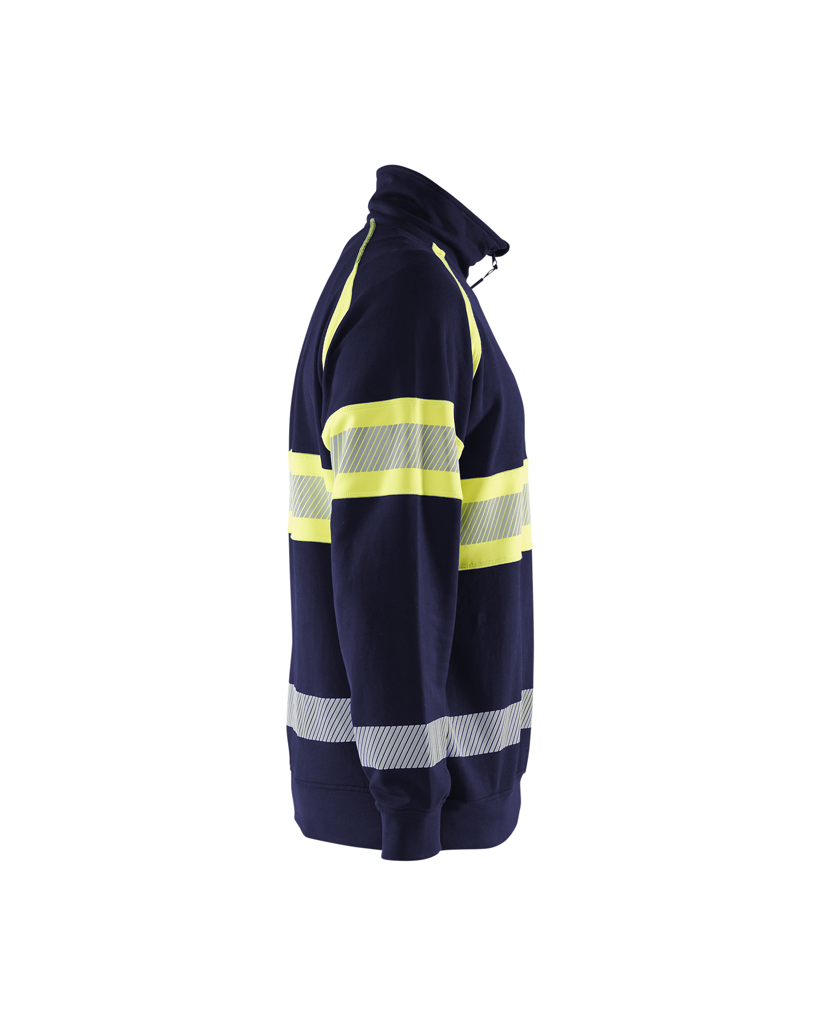 Blåkläder Sweatshirt met halve rits High Vis 3553 - Afbeelding 4