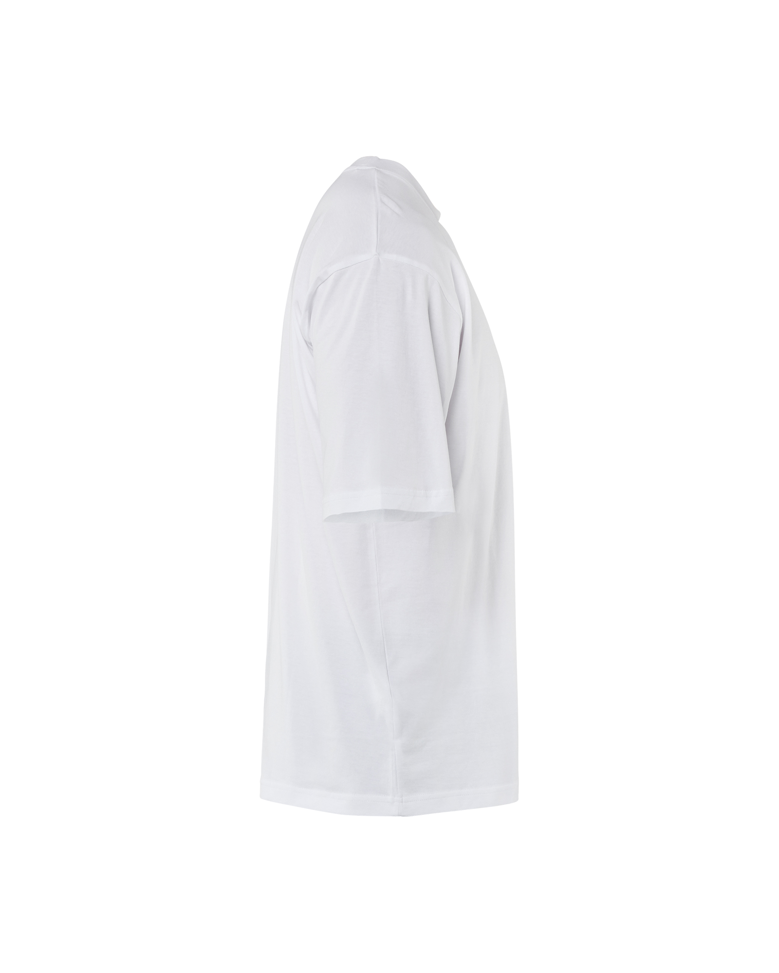 Blåkläder T-shirt losse pasvorm 3429 - Wit zijkant