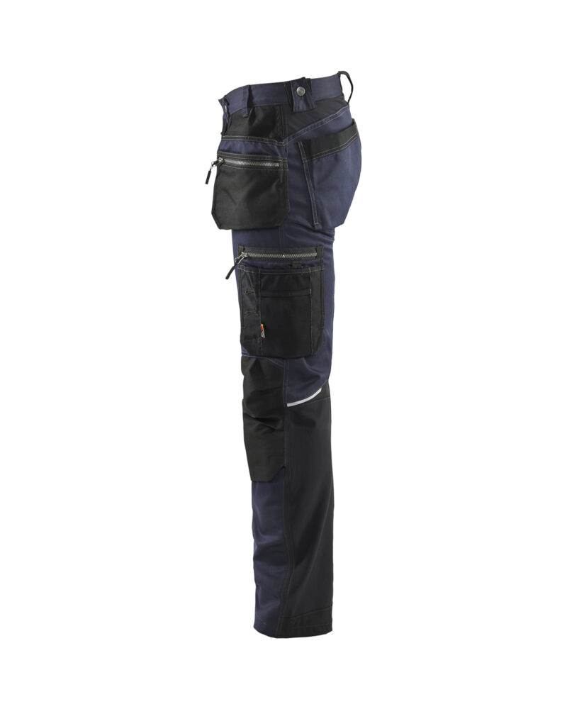 Blåkläder Werkbroek met stretch en gereedschapszakken 15991860 - zijkant
