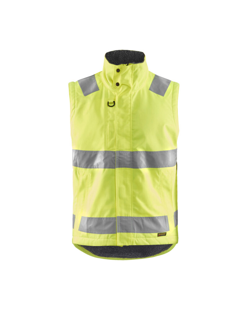 Blåkläder Bodywarmer High Vis 3870 - High Vis Geel voorkant