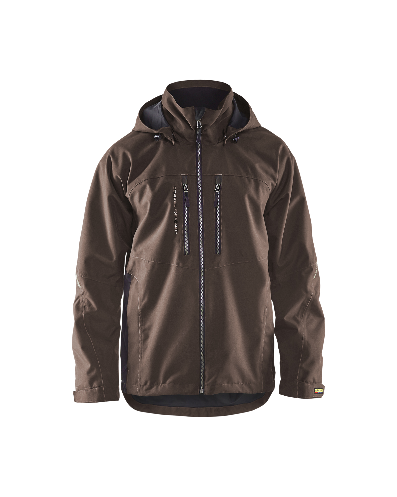 Blåkläder Lichtgewicht winterjas 4890 - Bruin/Zwart voorkant