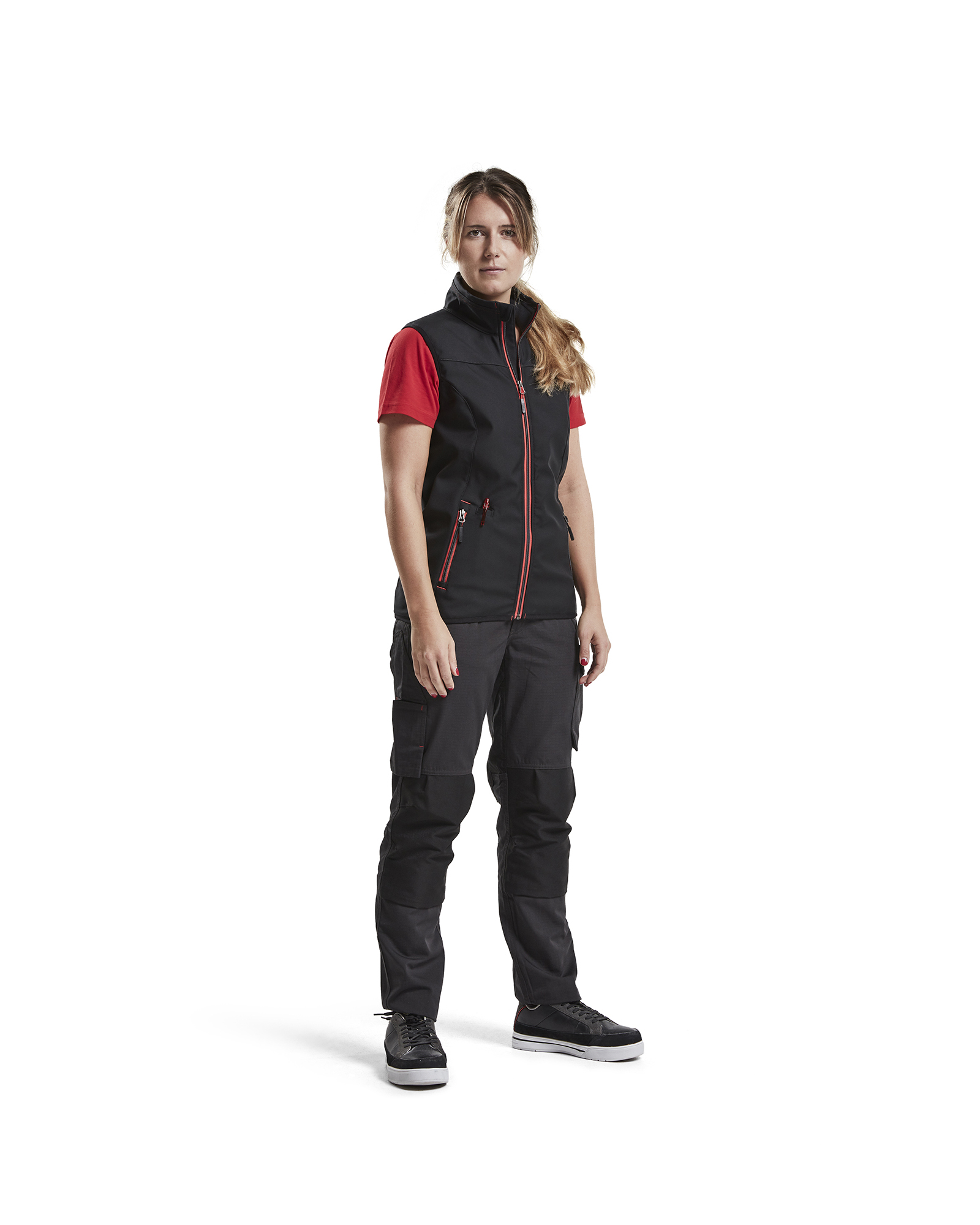 Blåkläder Dames softshell bodywarmer 3851 detail 1