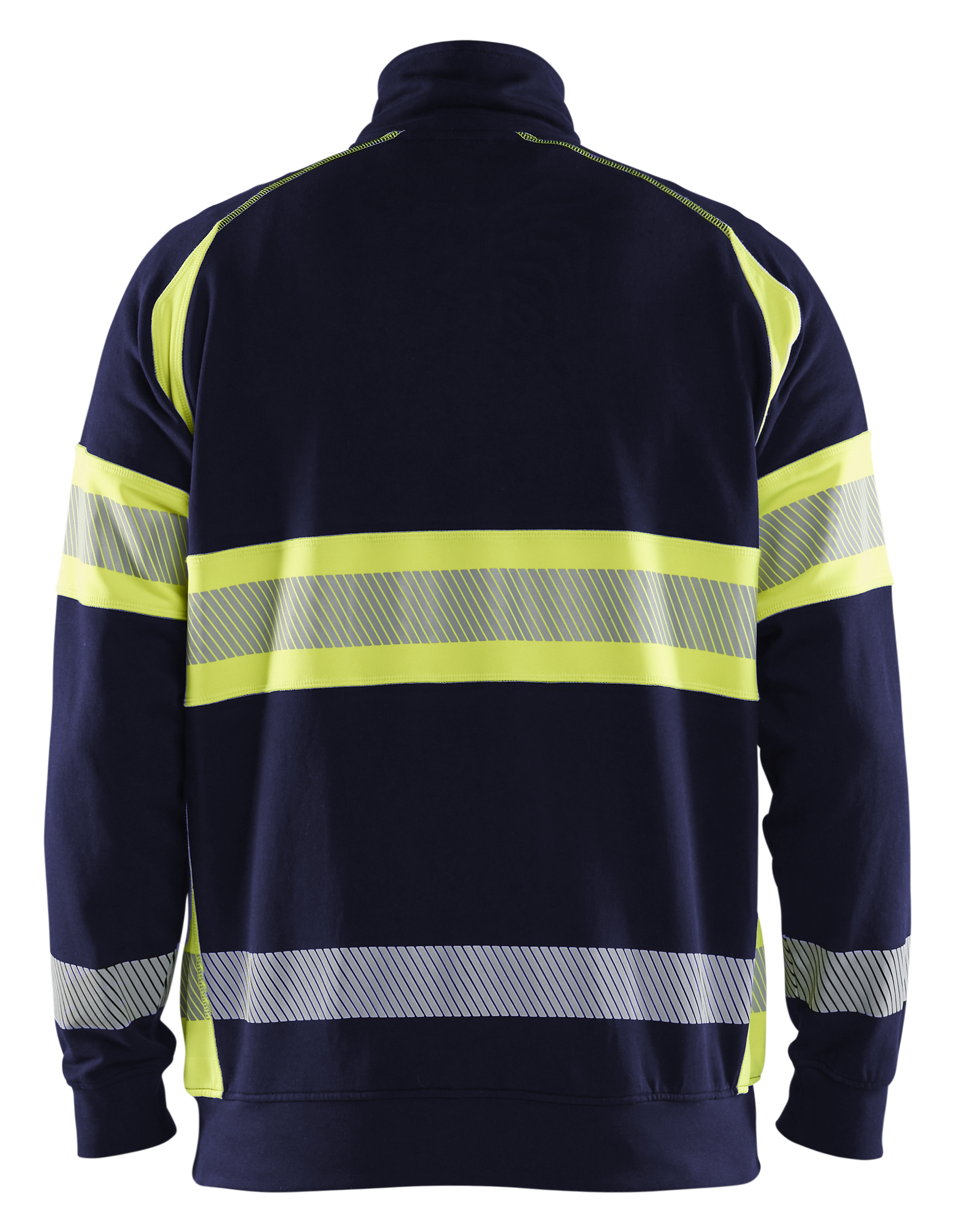 Blåkläder Sweatshirt met halve rits High Vis 3553 - Afbeelding 3