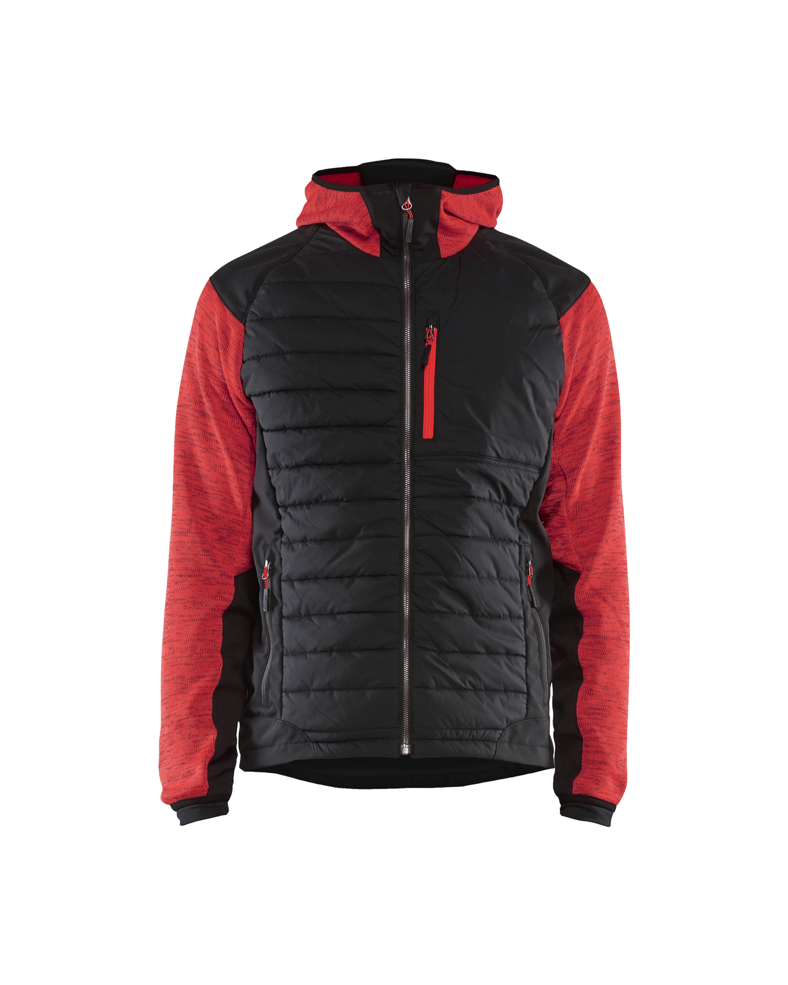 Blåkläder Hybride jack 5930 - Rood/Zwart voorkant