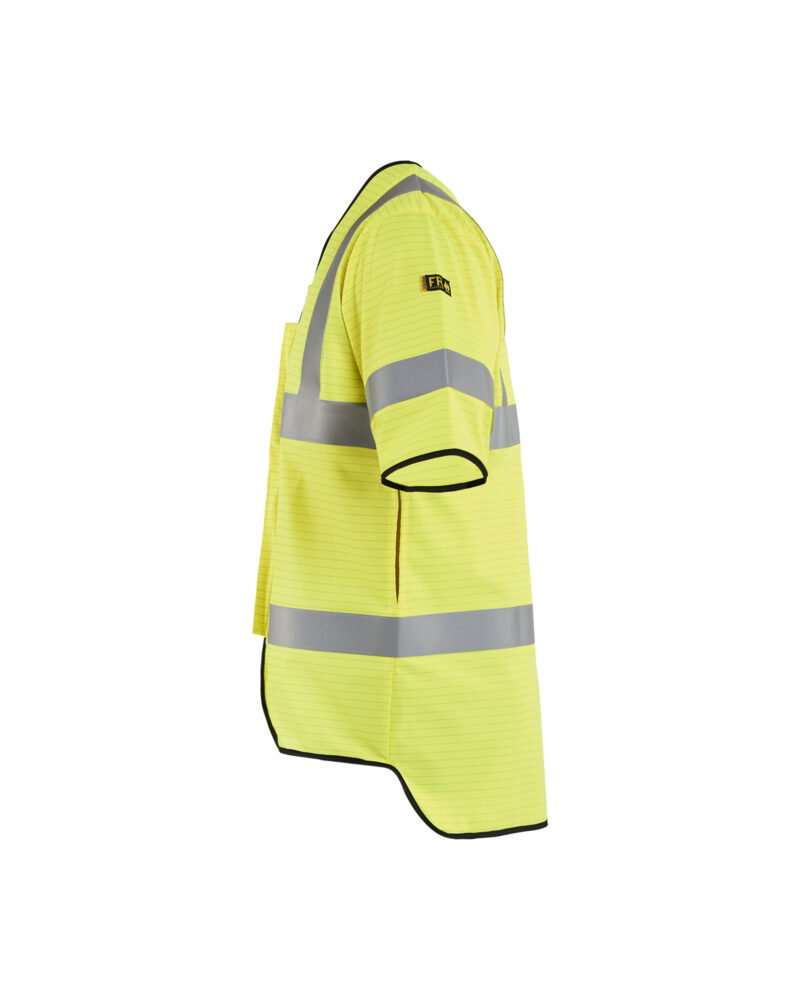 Blåkläder Multinorm veiligheidsvest 3034 - High Vis Geel zijkant