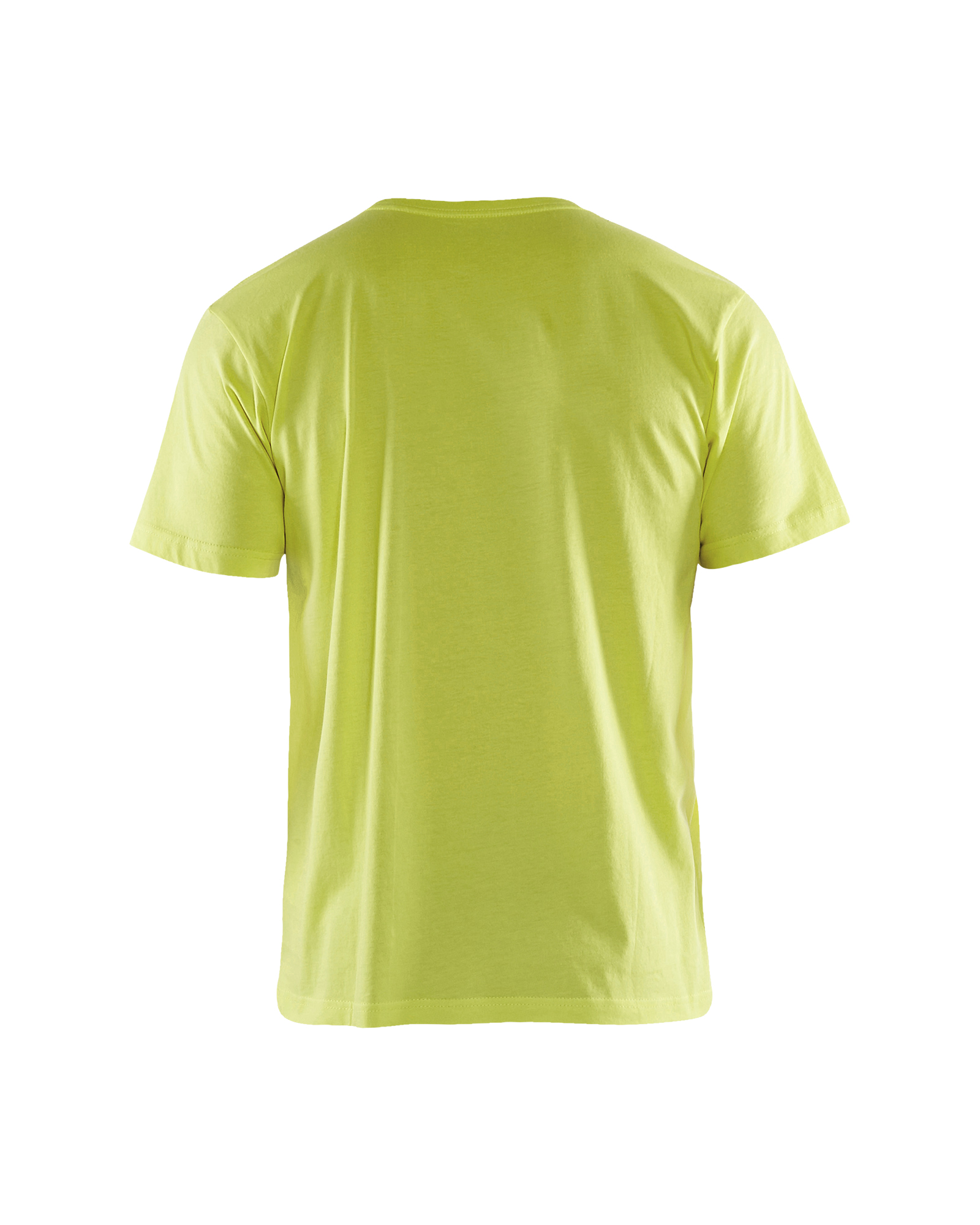 Blåkläder T-shirt 5-pack 3325 - High Vis Geel achterkant