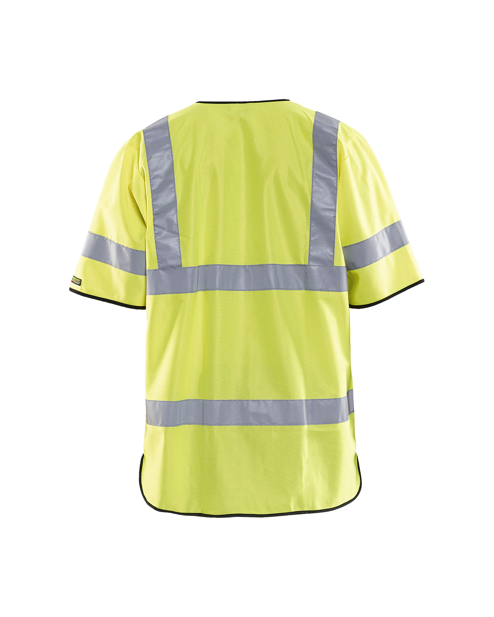 Blåkläder Signalisatievest korte mouwen 3023 - High Vis Geel achterkant