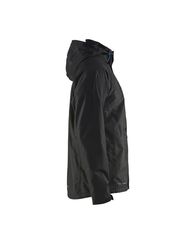 Blåkläder Regenjas 4866 - Zwart zijkant