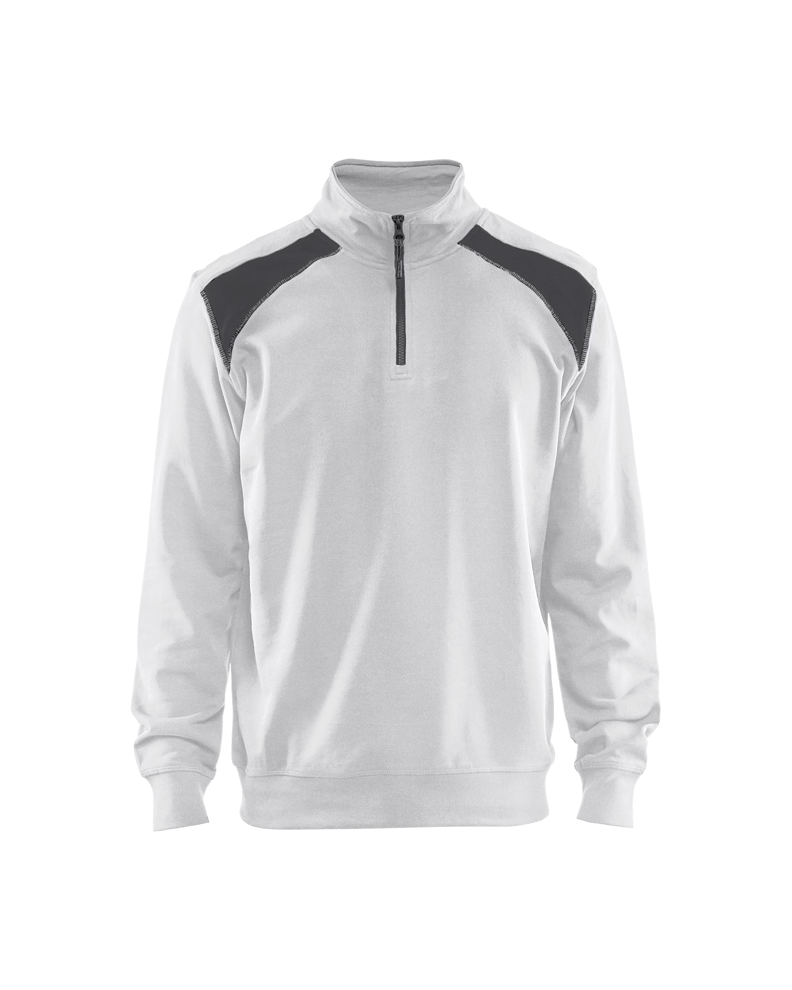 Blåkläder Sweatshirt bi-colour met halve rits 3353