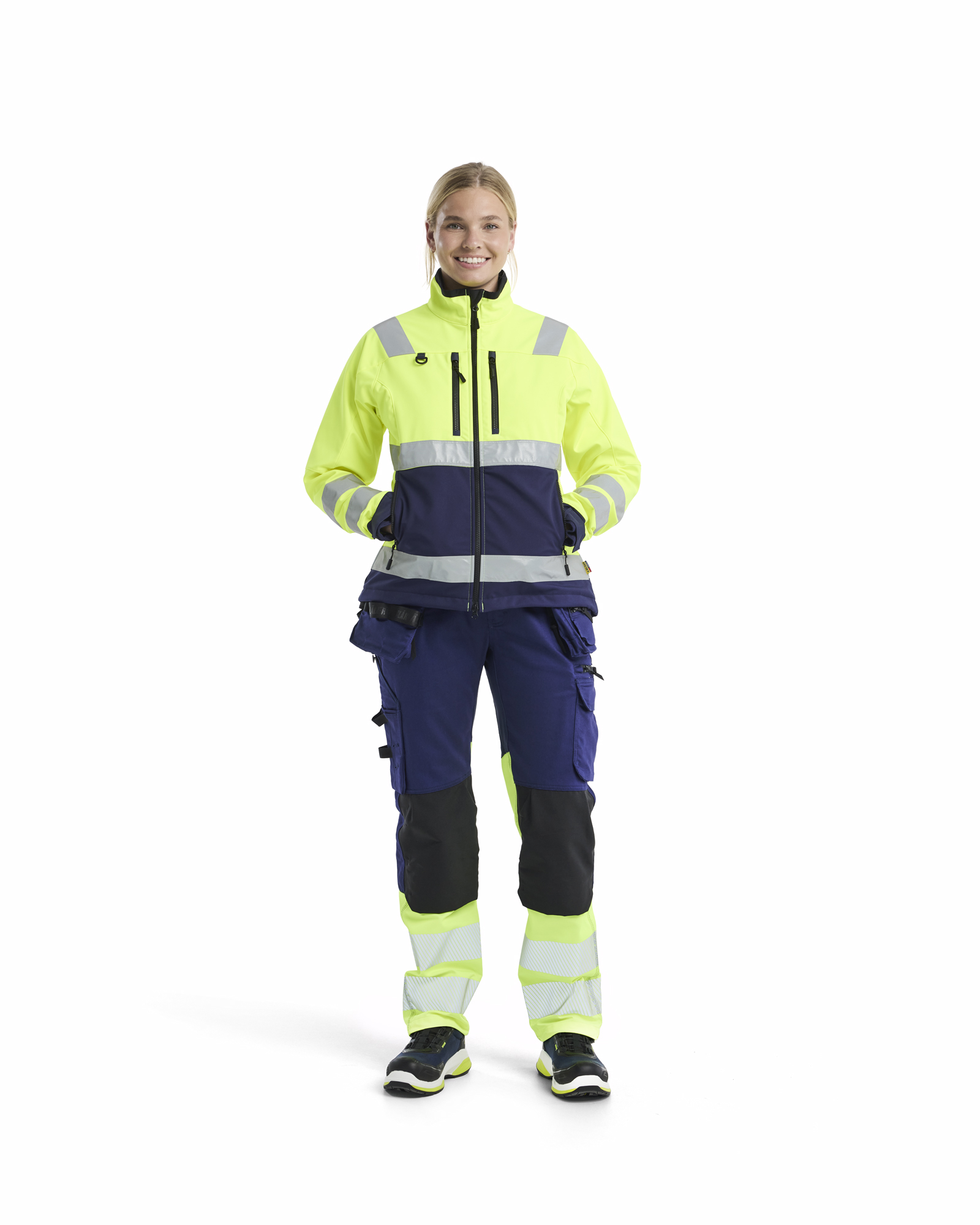 Blåkläder Dames Softshell jack High Vis 4902 detail 2